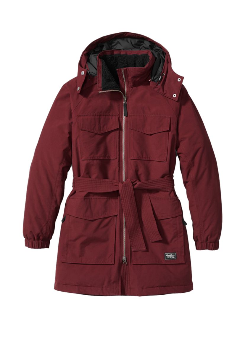 Womens Willamette Belted Parka 