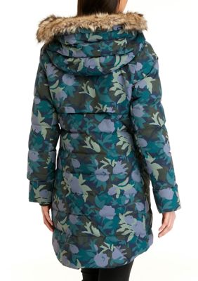 Girls Winter Fleece Lined Down Alternative ThermoPlume Coat