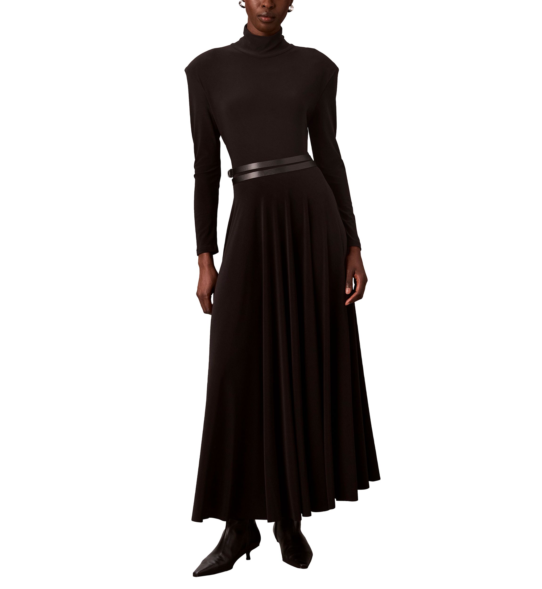 calvin klein long sleeve formal dresses Women's Maxi Christmas's