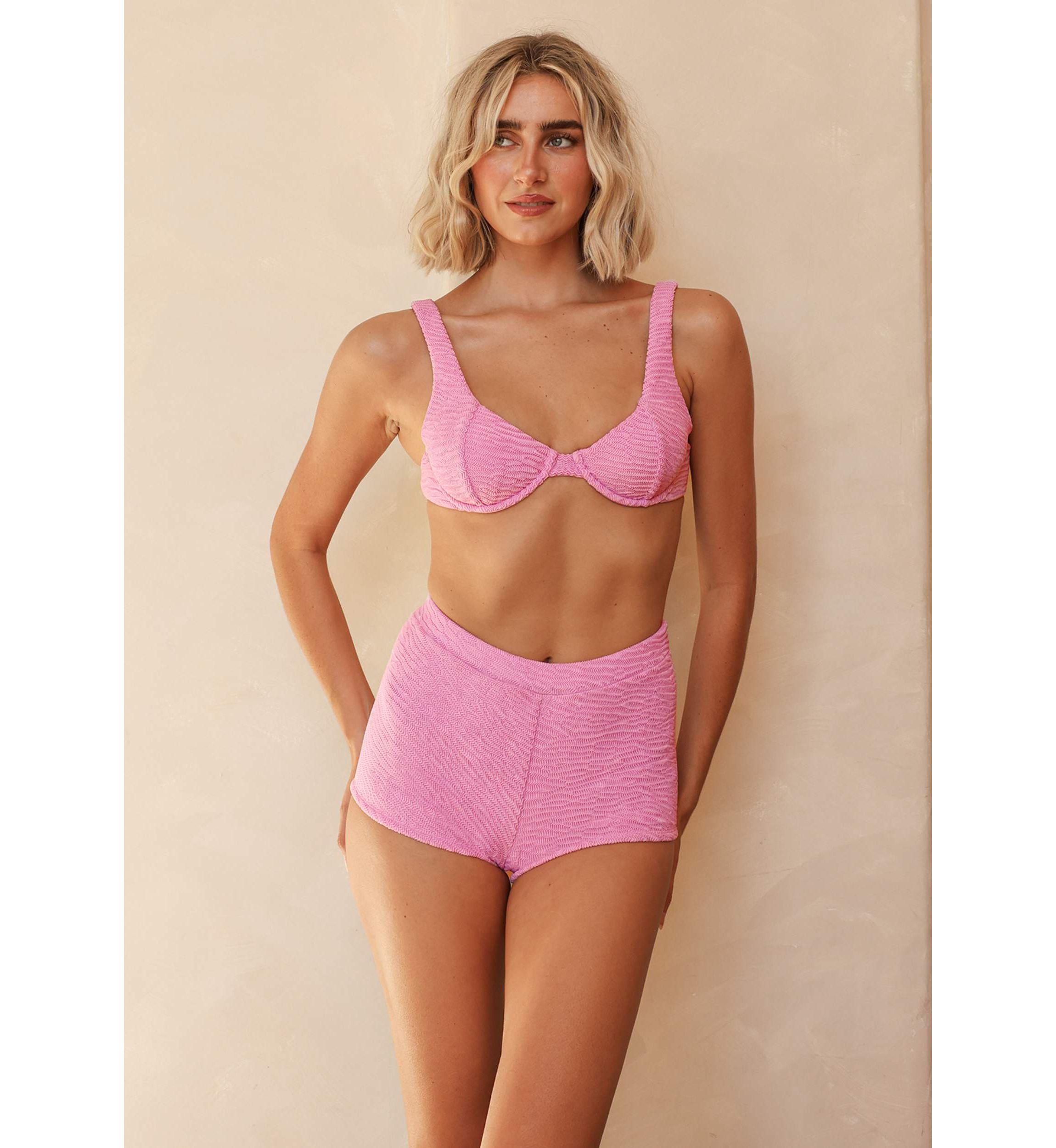 Farrah Elastic Waist Booty Short