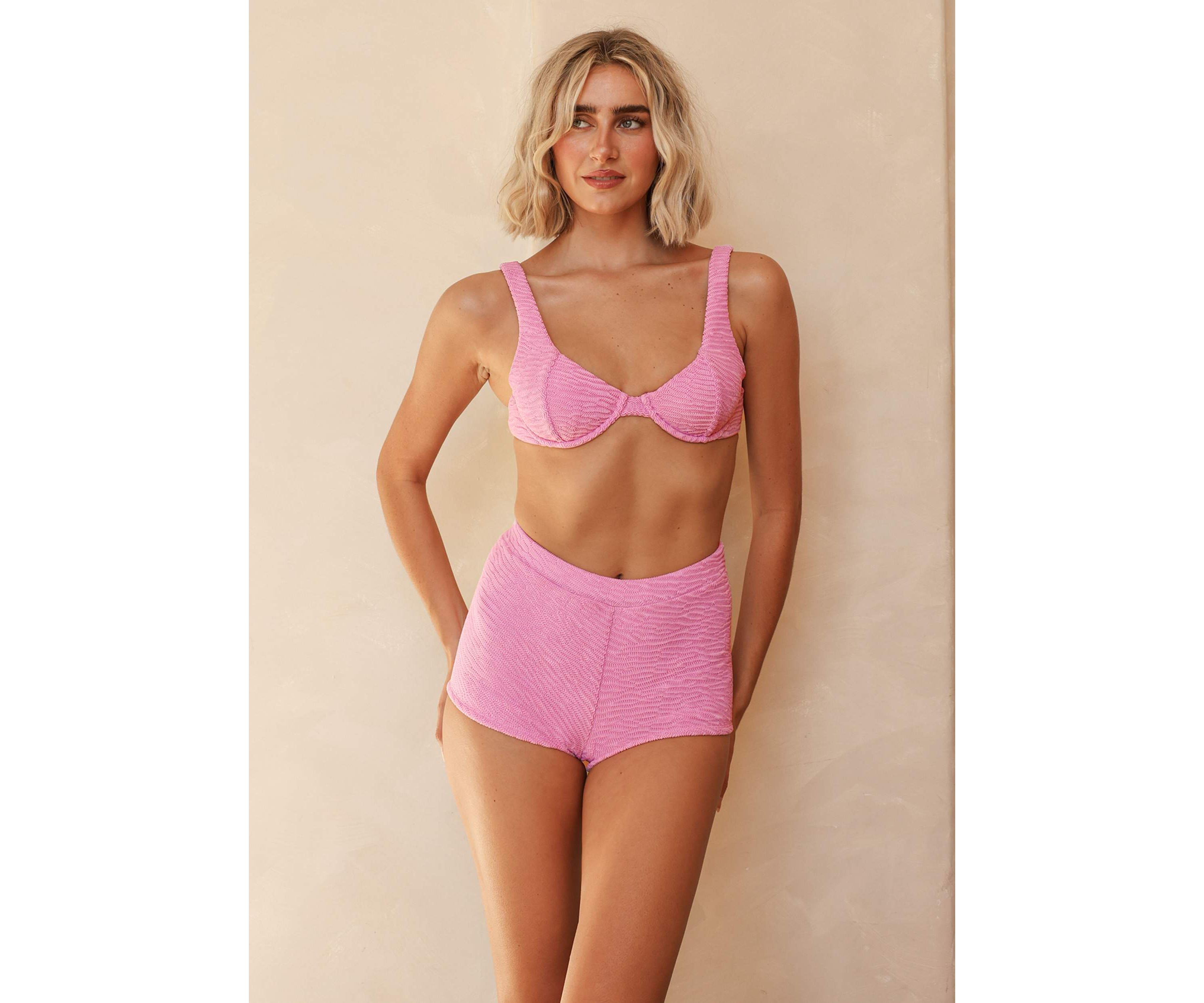 Farrah Elastic Waist Booty Short