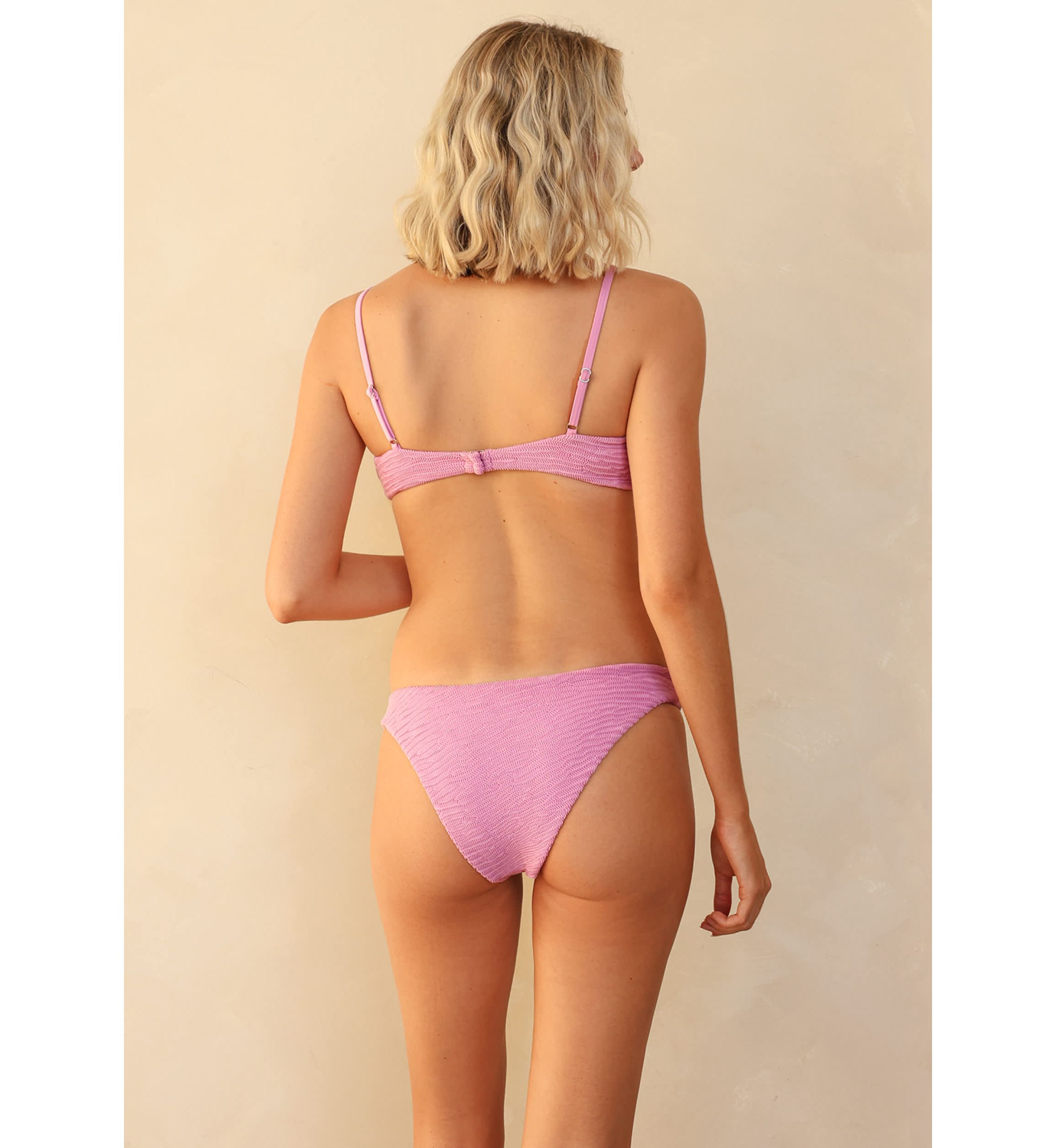 Zen Knotted Triangle Bikini Top
