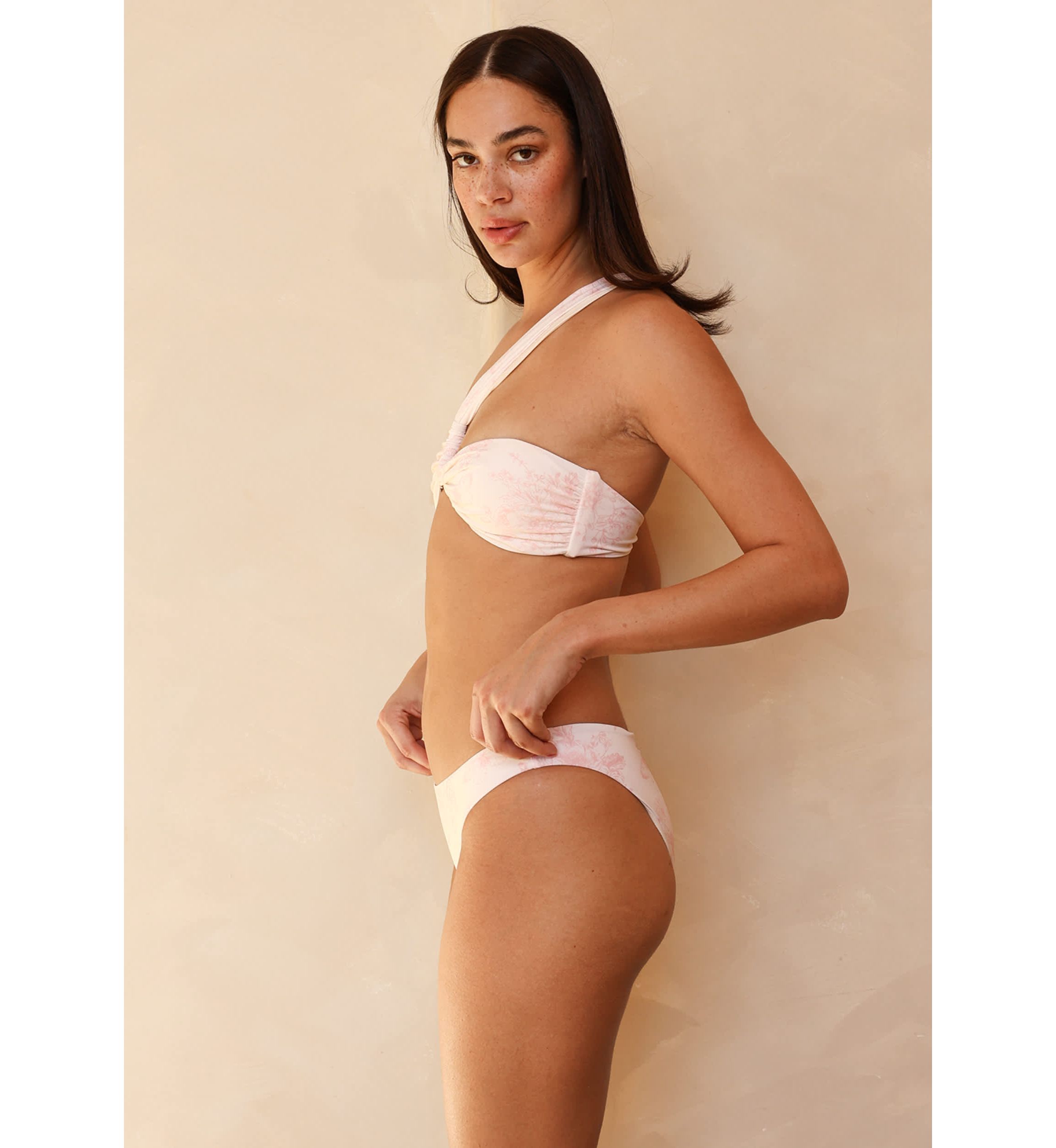 Frankie Asymmetrical Bandeau Bikini Top