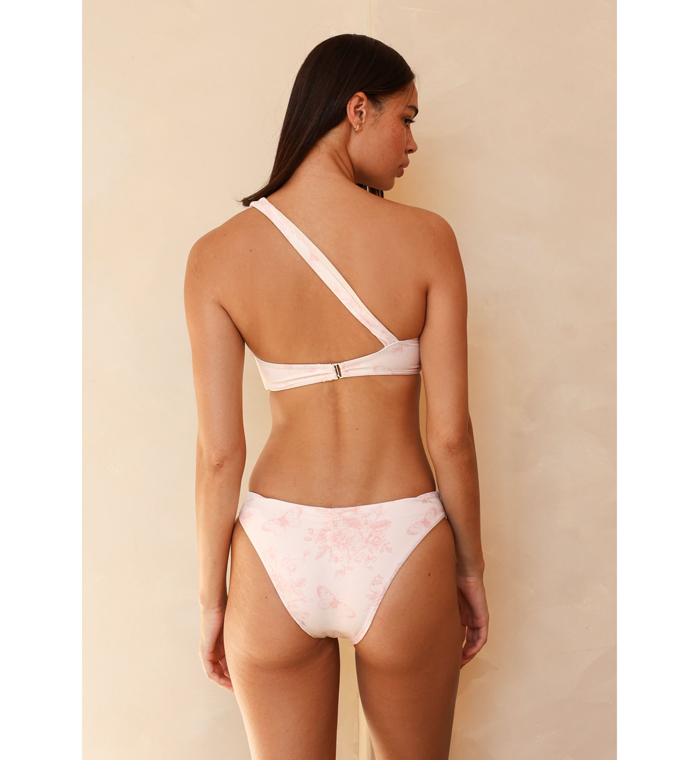 Frankie Asymmetrical Bandeau Bikini Top