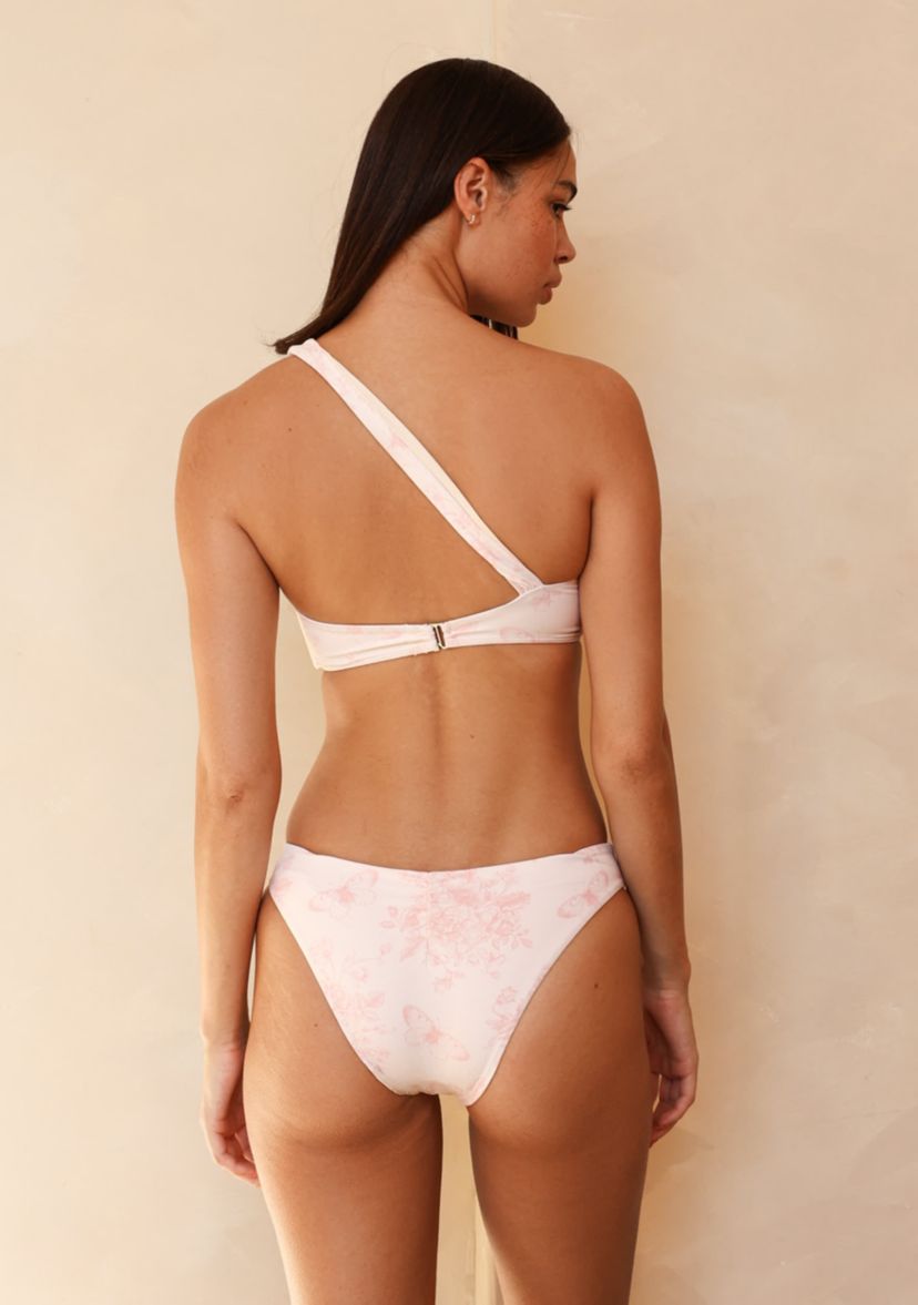 Frankie Asymmetrical Bandeau Bikini Top