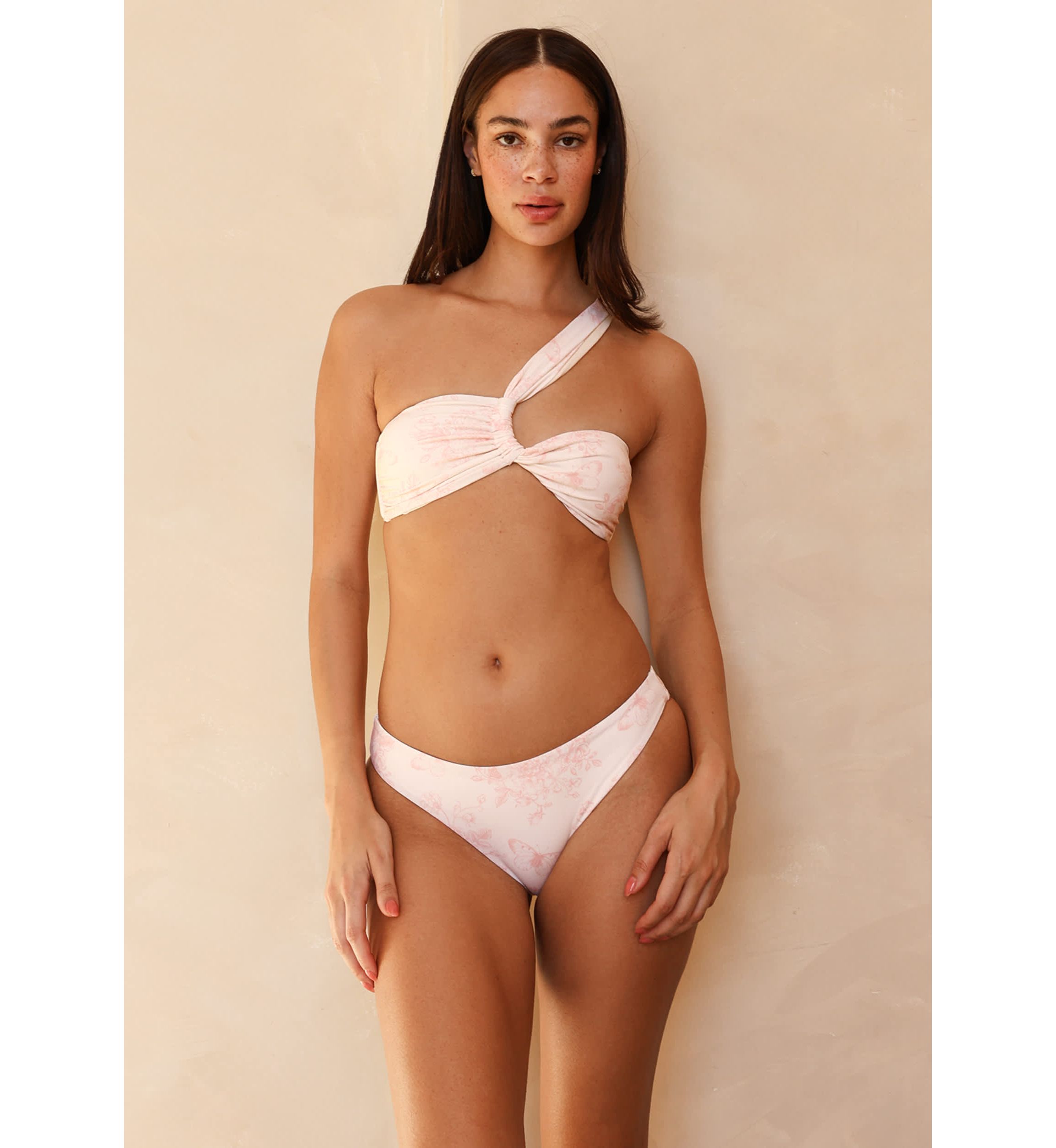 Frankie Asymmetrical Bandeau Bikini Top