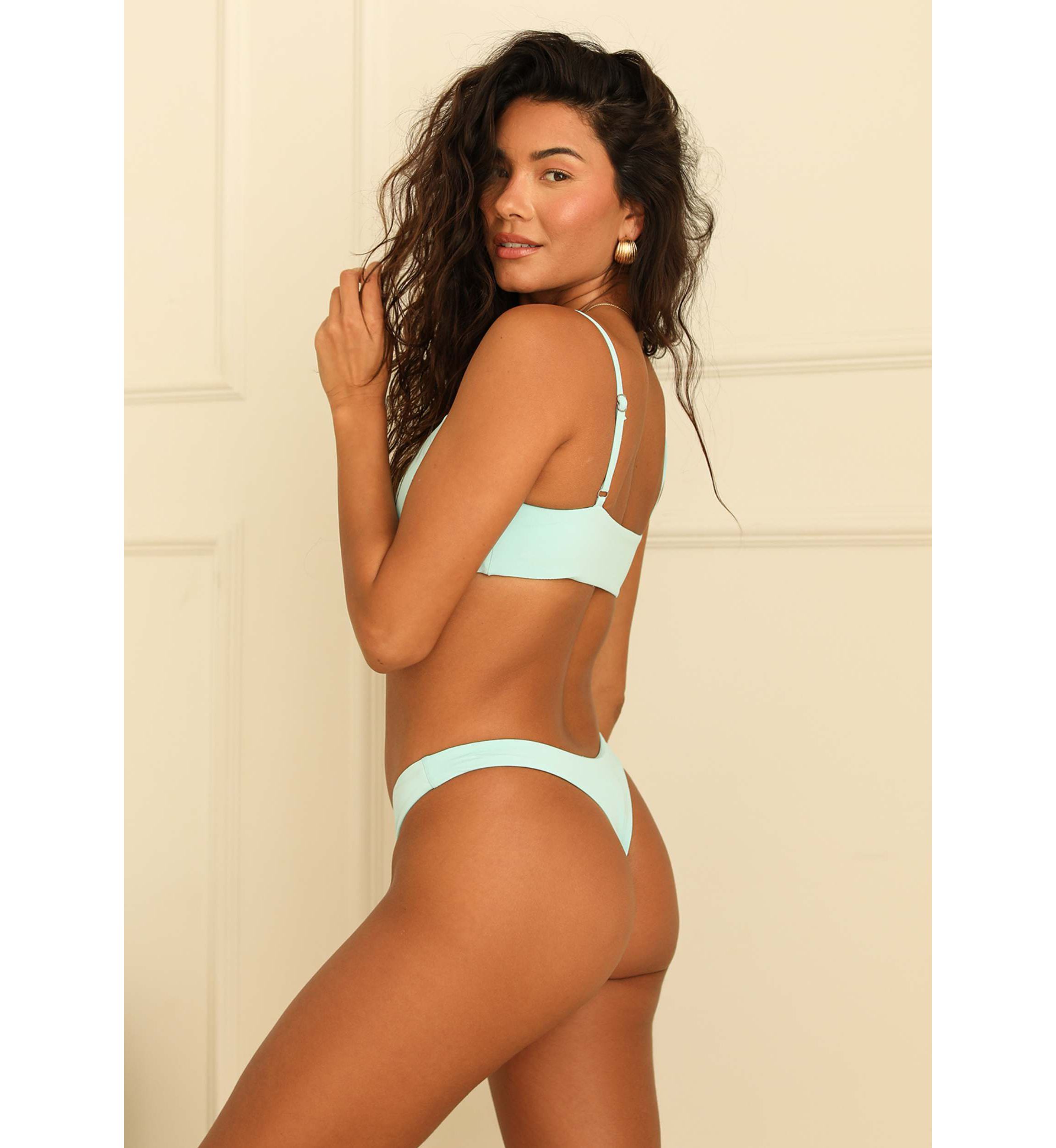 Ayla Scoop Neck Bikini Top