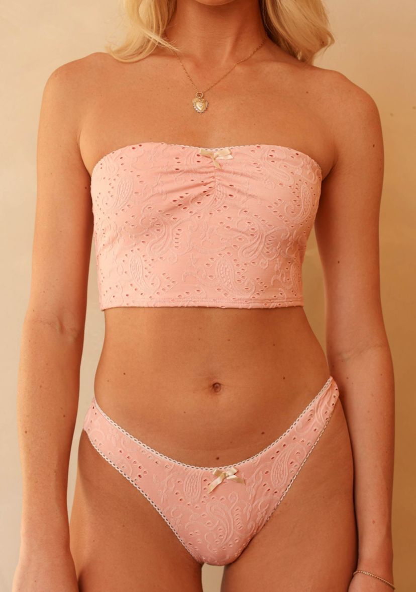 Mary Bandeau Bikini Top