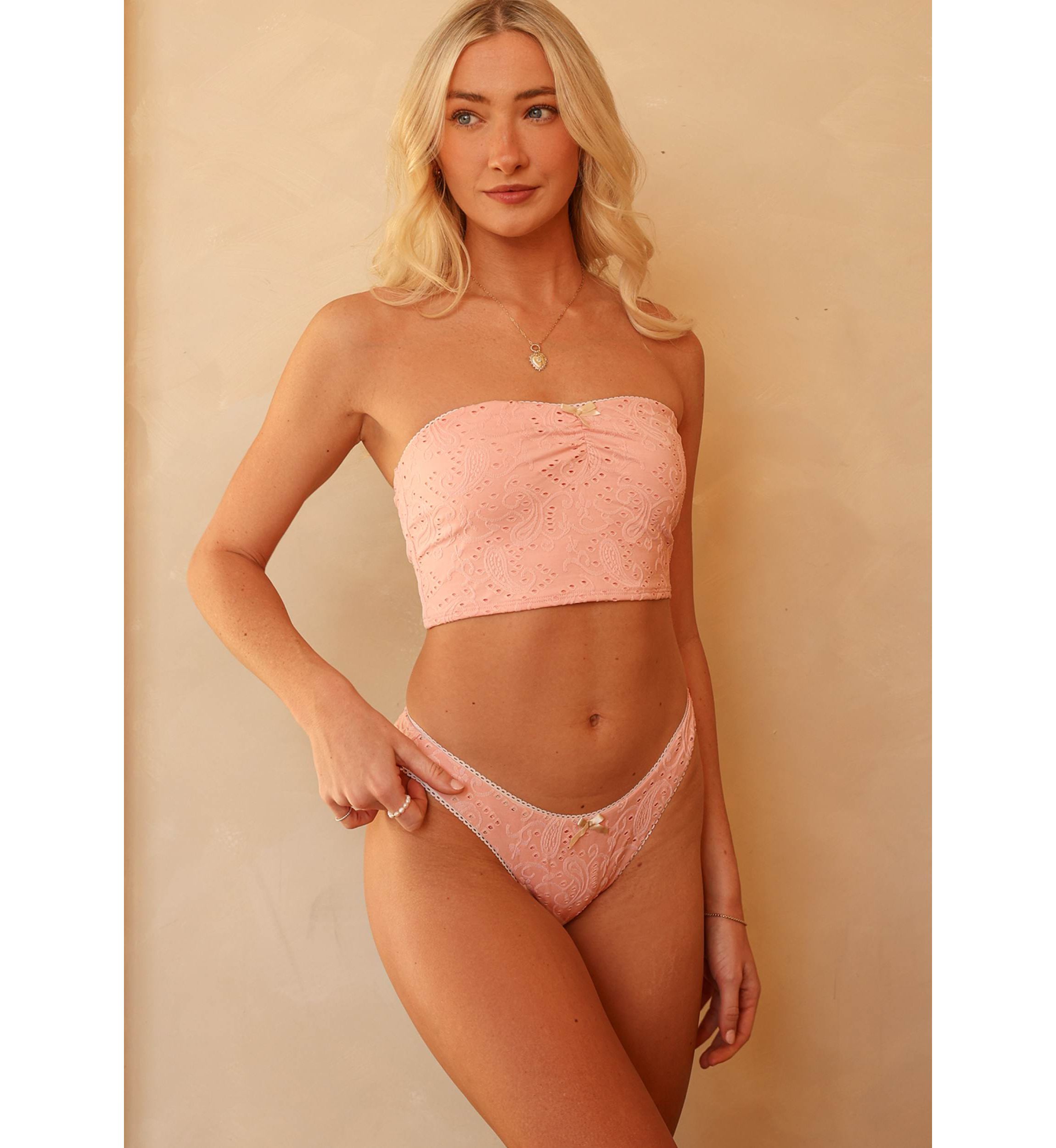 Mary Bandeau Bikini Top