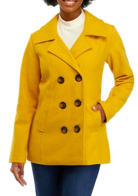 Juniors peacoat with clearance hood