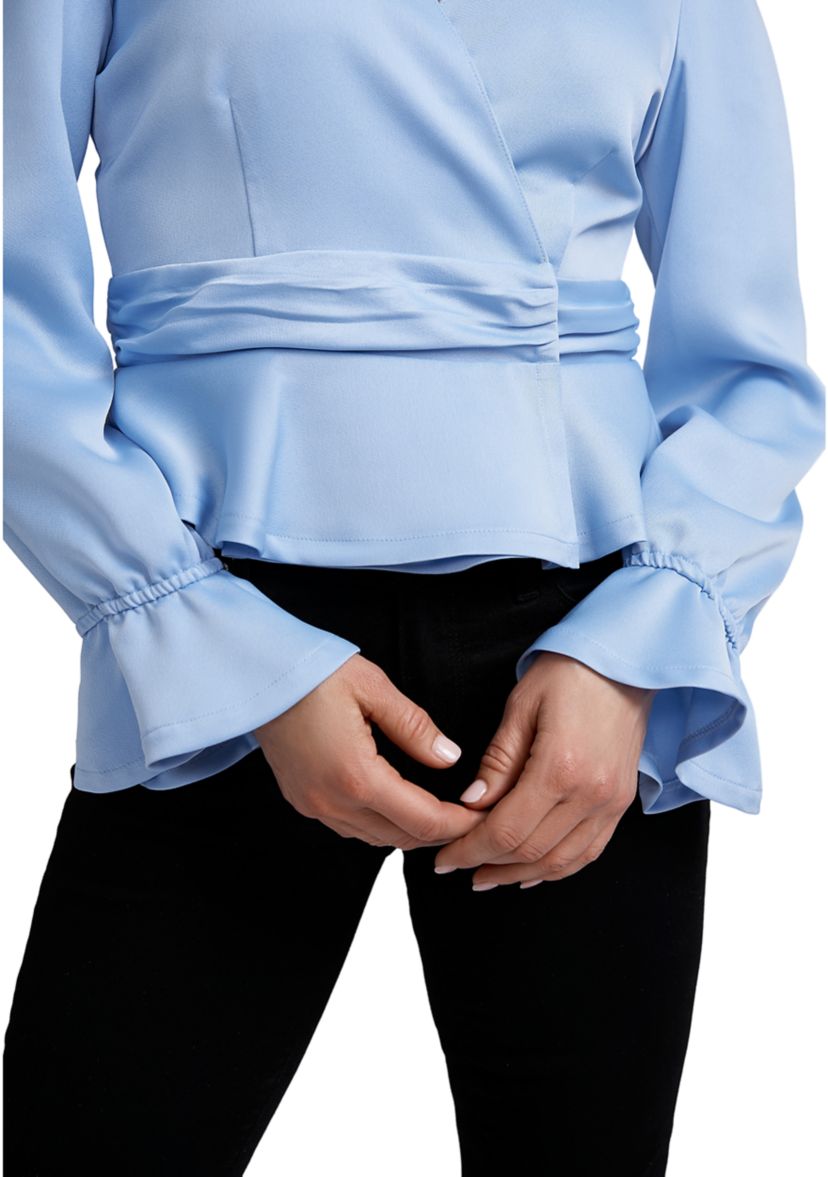 Valerie Wrap Blouse