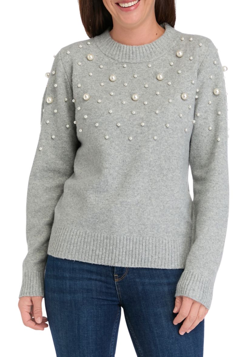 Womens Pearl Pullover Sweater