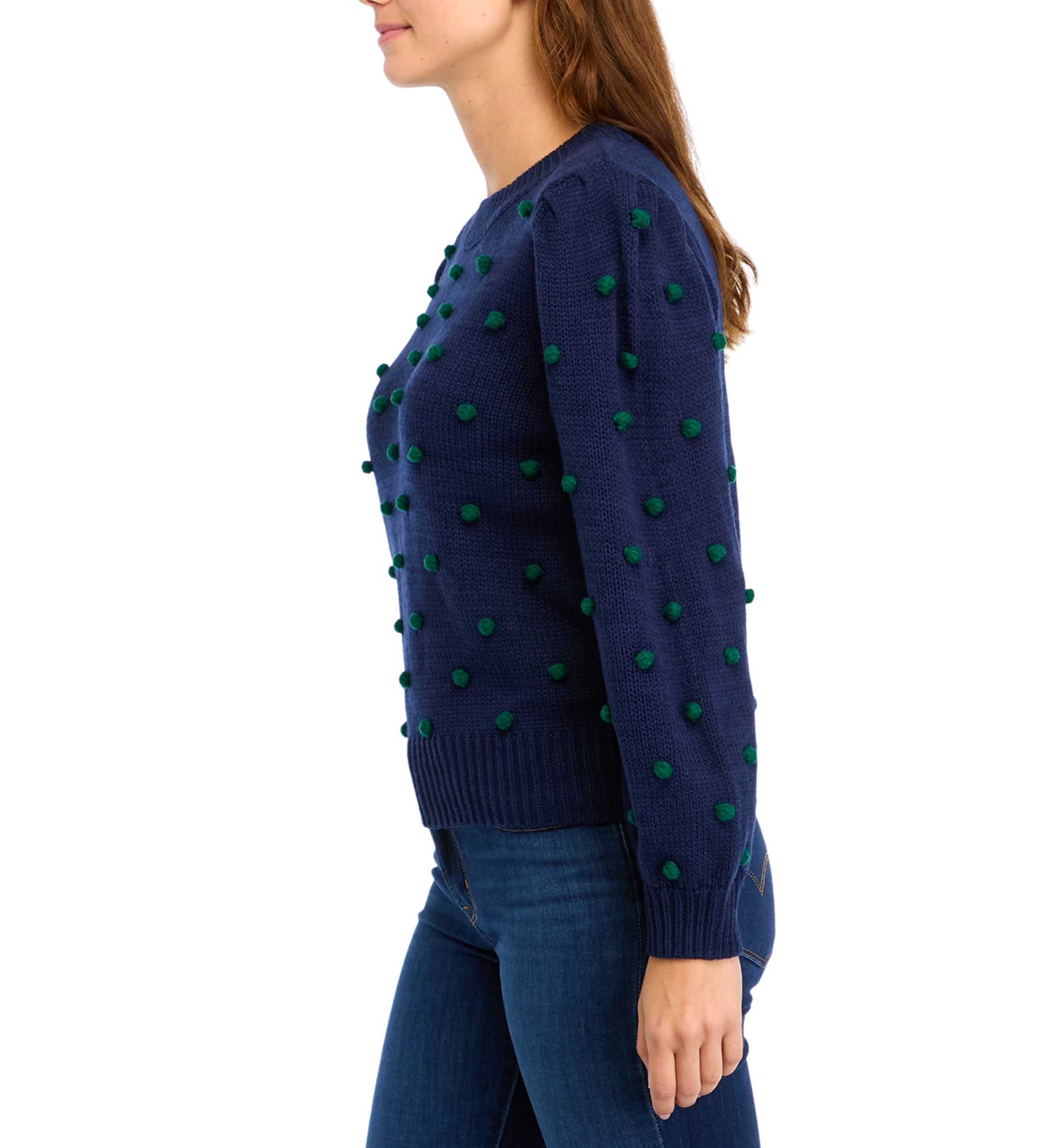 Womens Pom Pom Sweater 