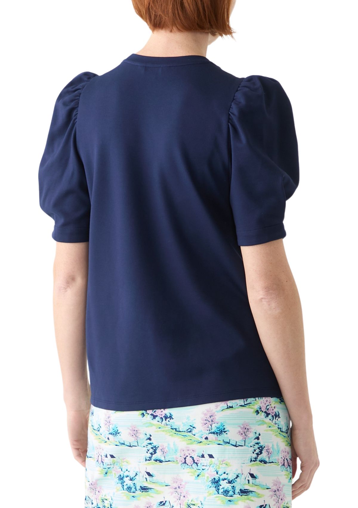 Womens Puff Sleeve Top 