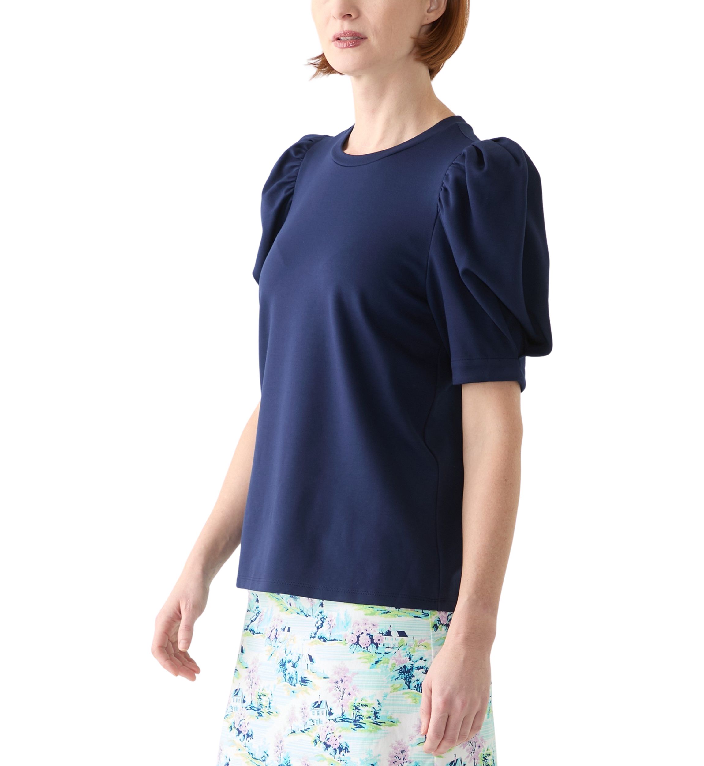Womens Puff Sleeve Top 