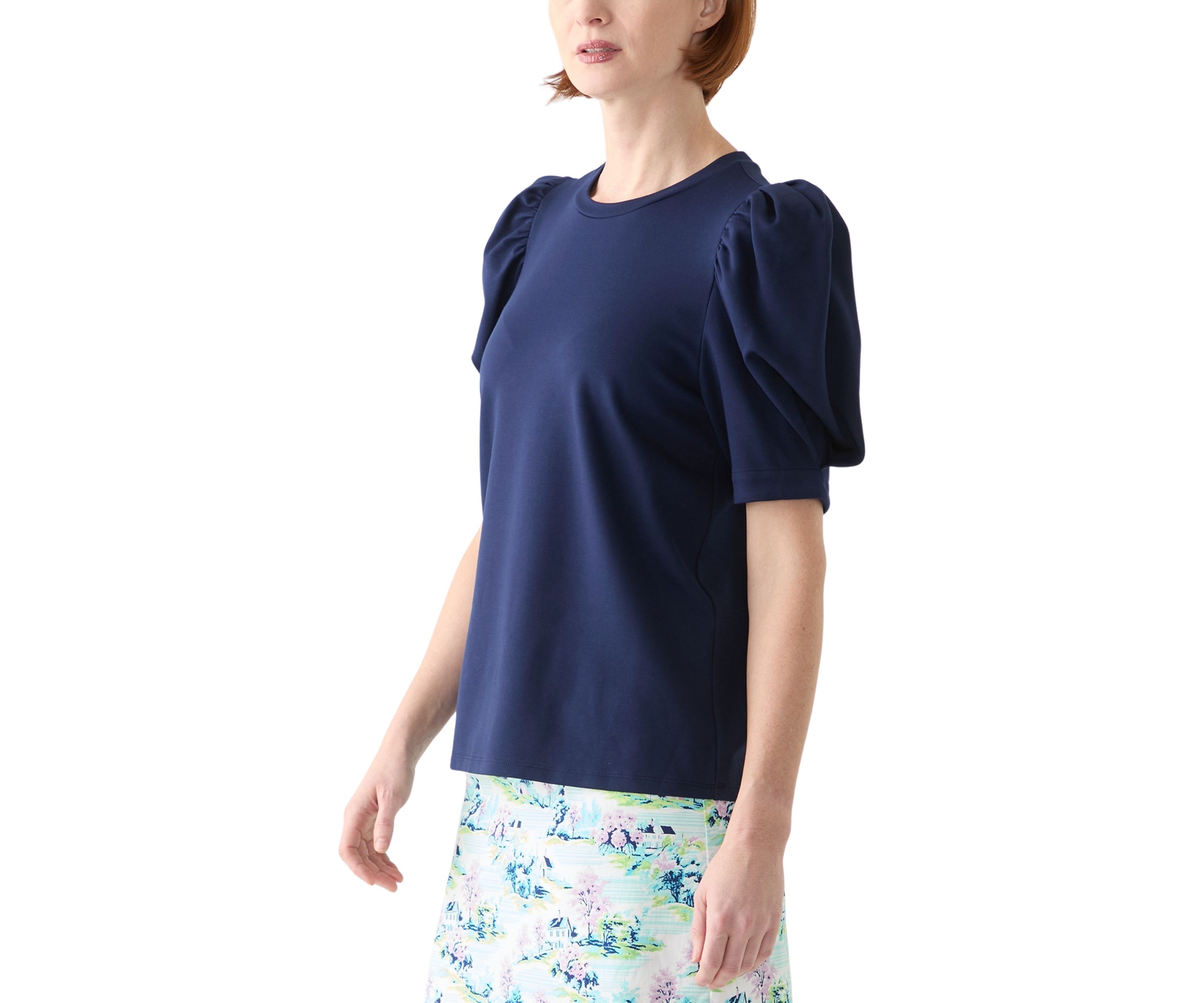 Womens Puff Sleeve Top 