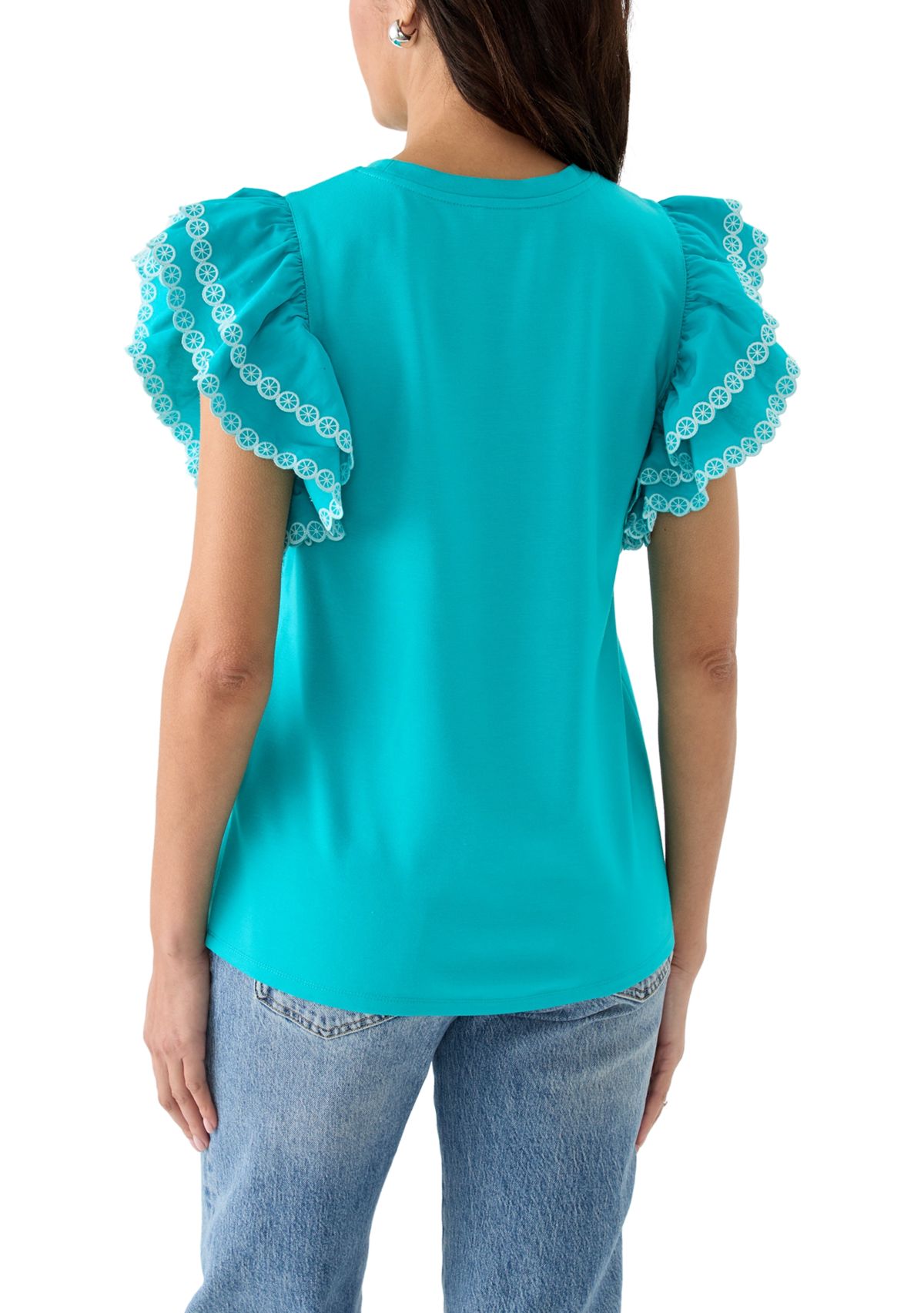 Womens Ruffle Top
