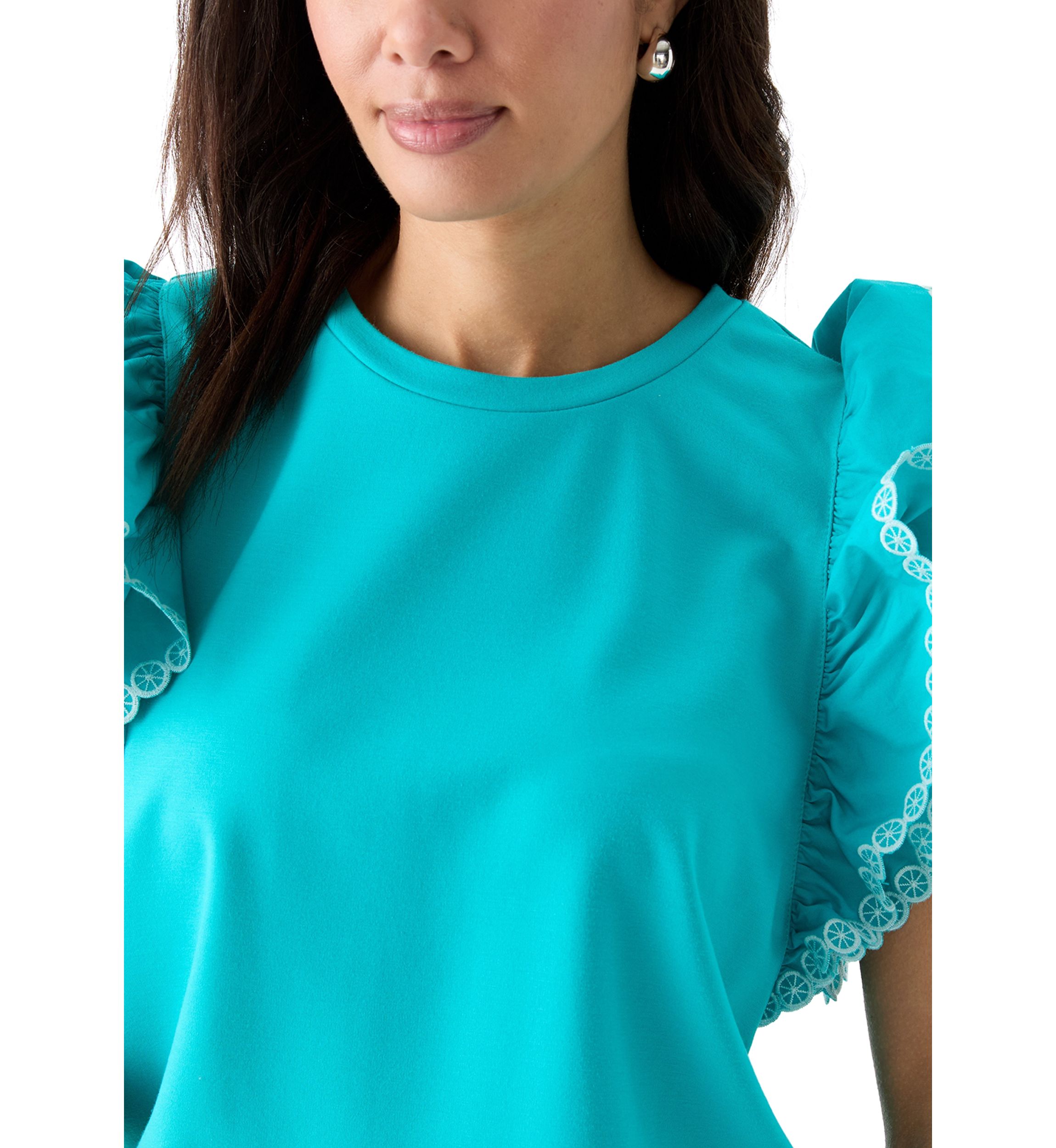 Womens Ruffle Top