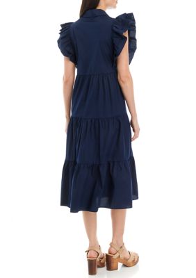 Crown and ivy navy sales dress