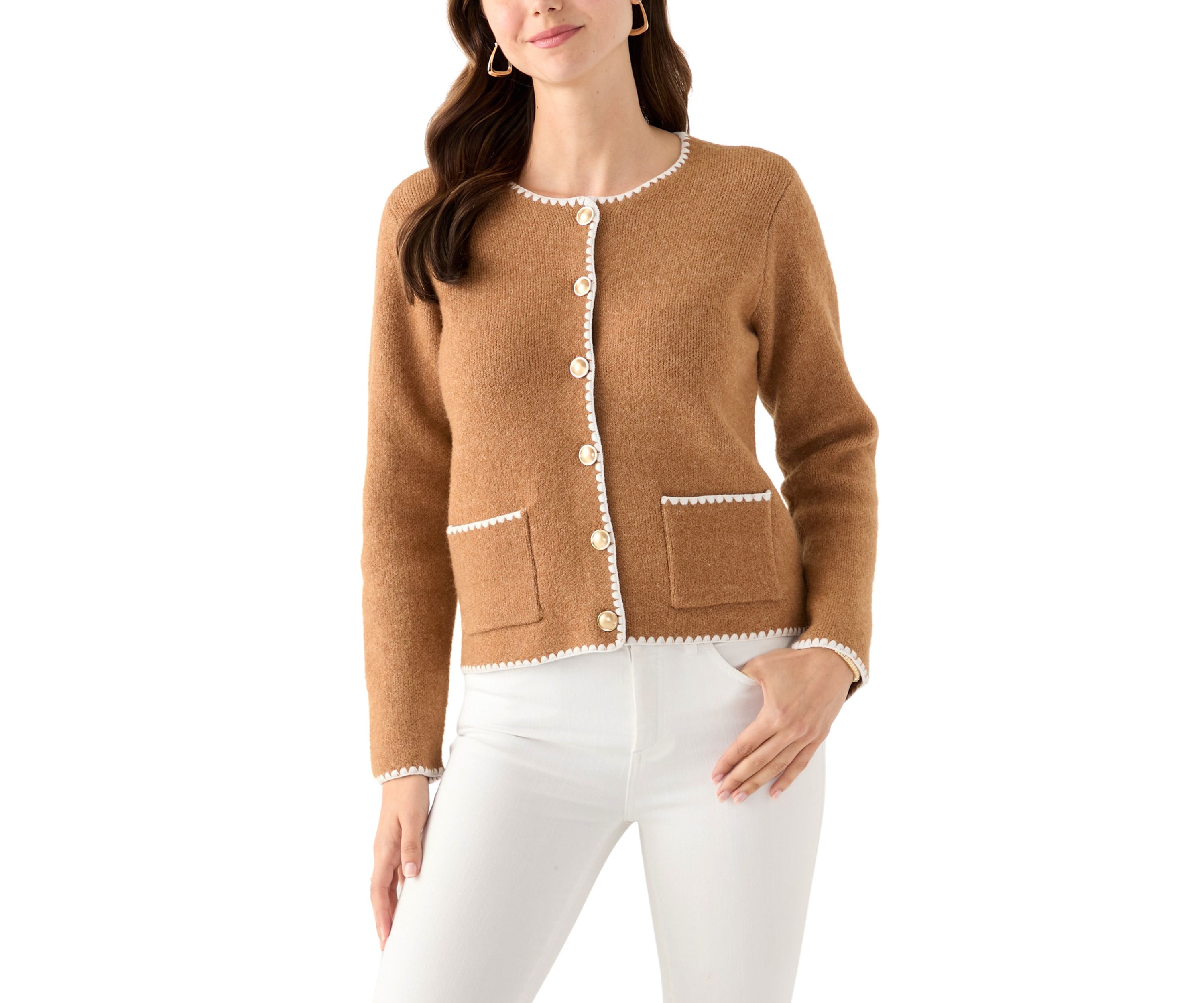 Womens Lady Jacket Cardigan 