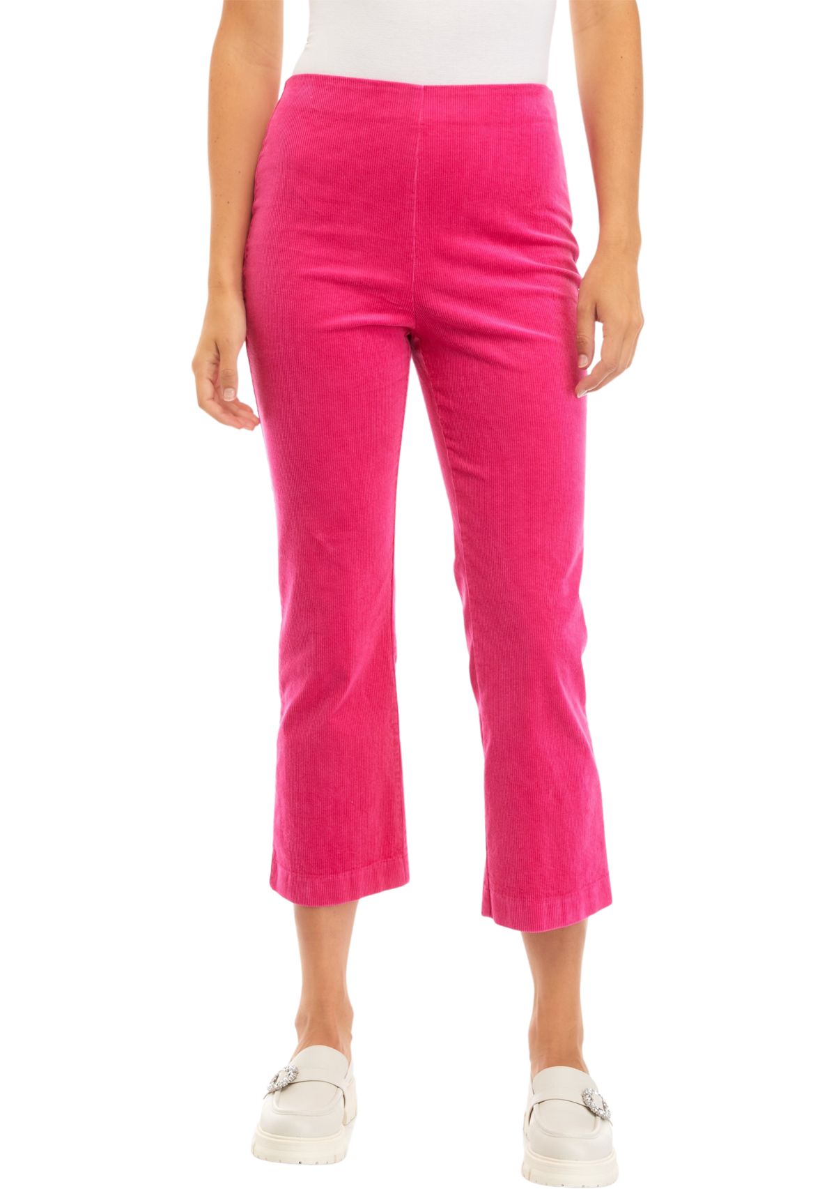 Womens Kick Flare Corduroy Pants