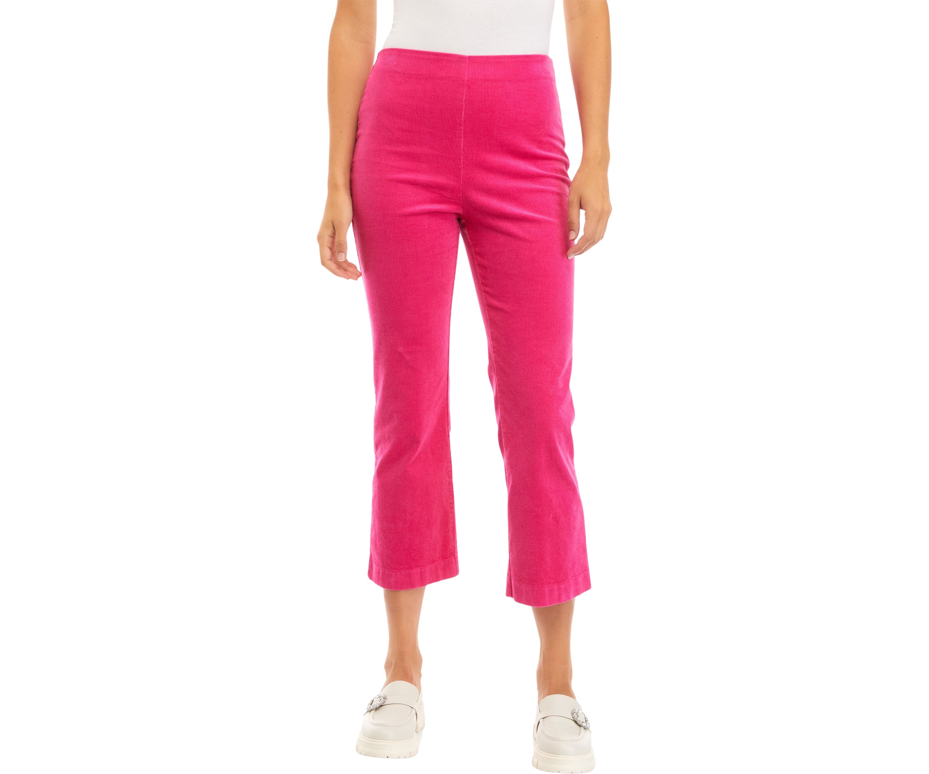 Womens Kick Flare Corduroy Pants