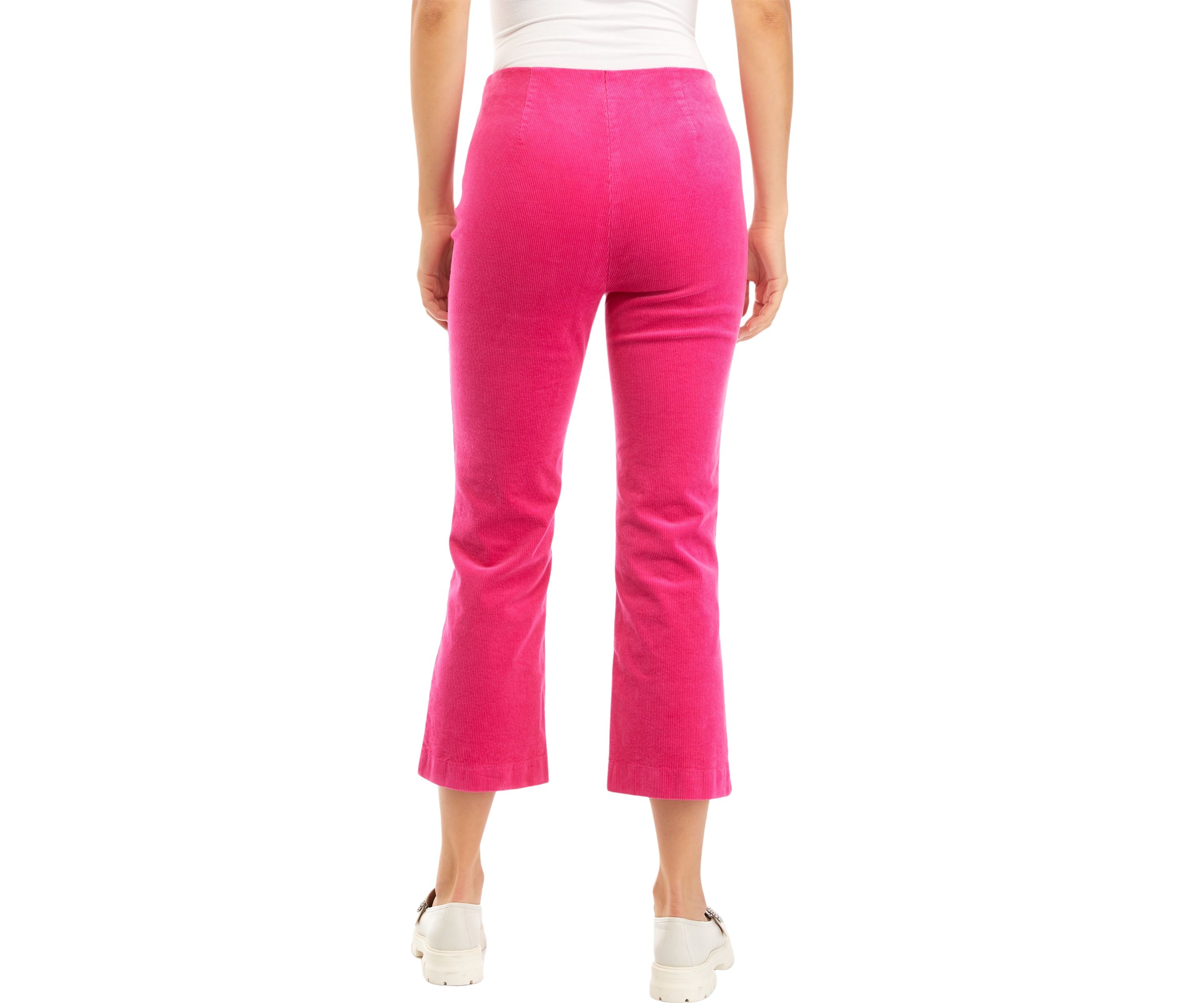Womens Kick Flare Corduroy Pants