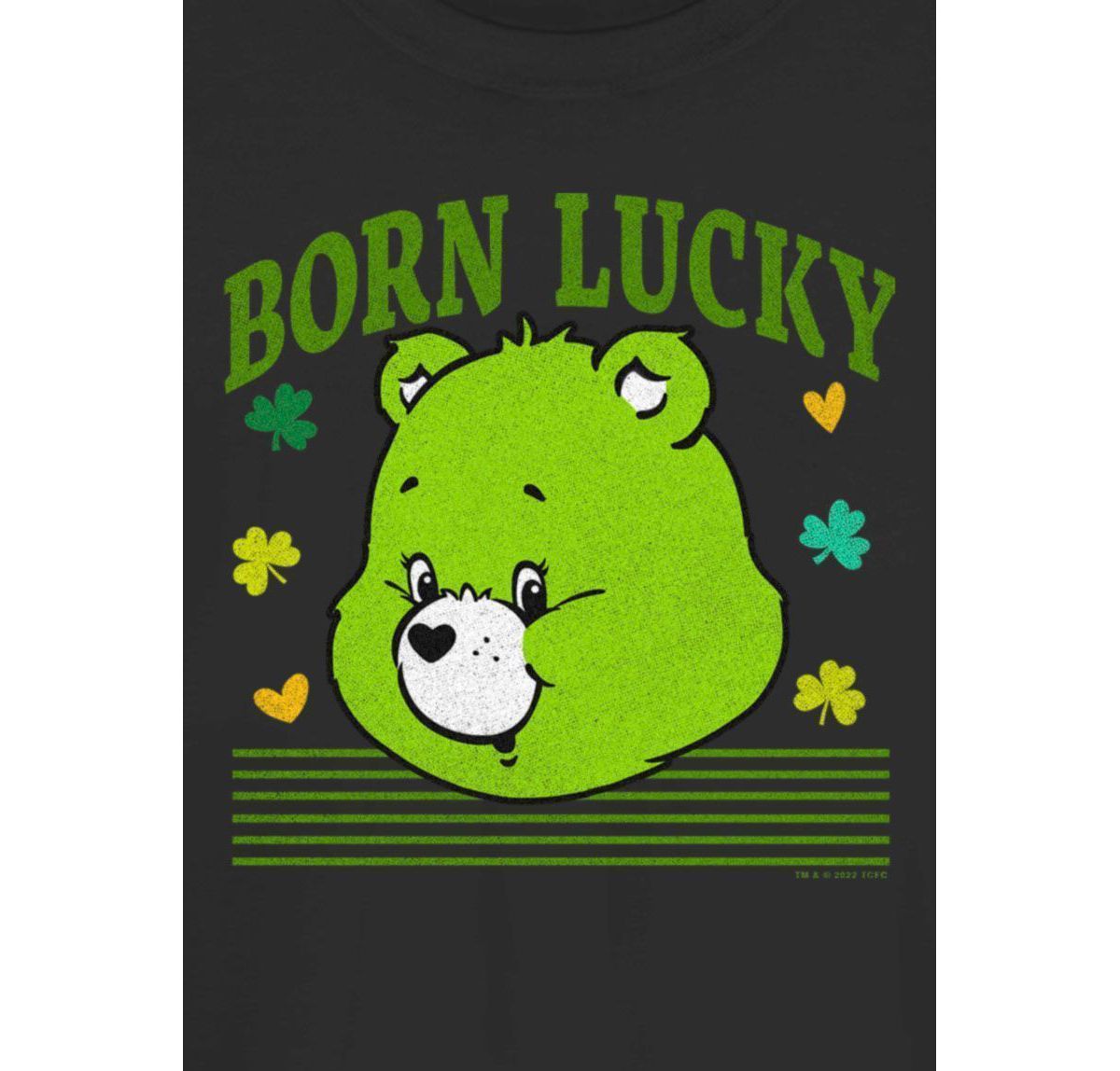 Lucky Bear Head Graphic T-Shirt
