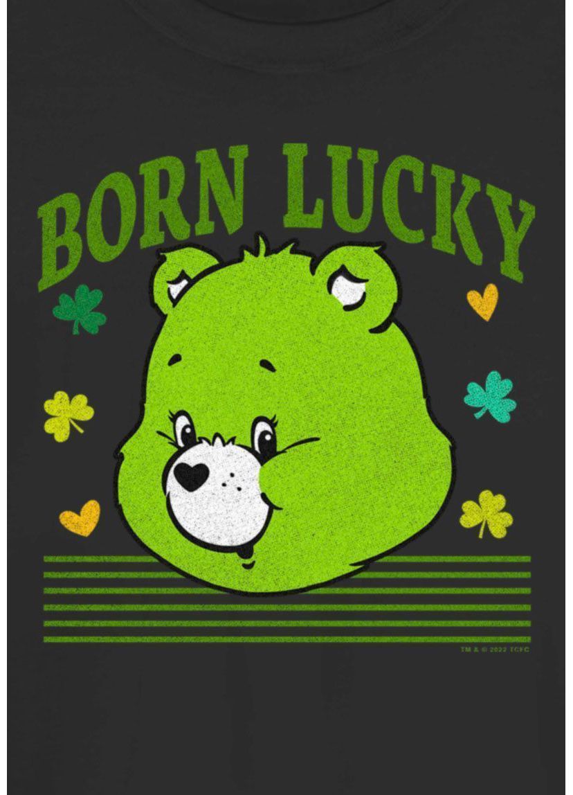 Lucky Bear Head Graphic T-Shirt