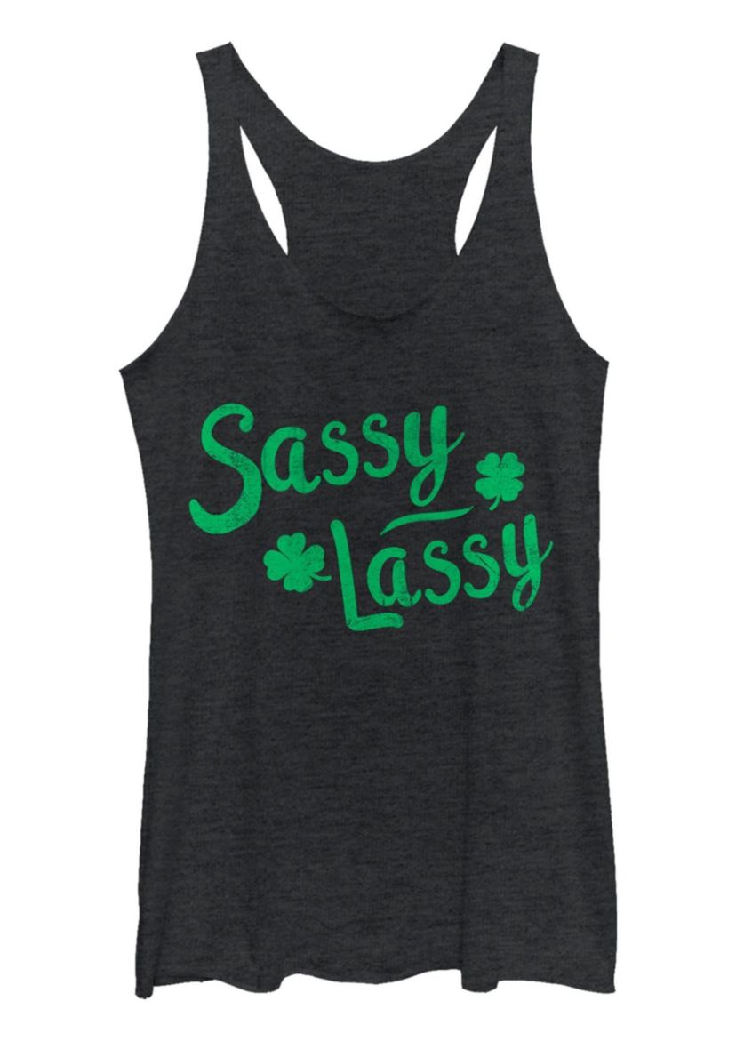 Lucky Sassy Lassy Graphic Tank