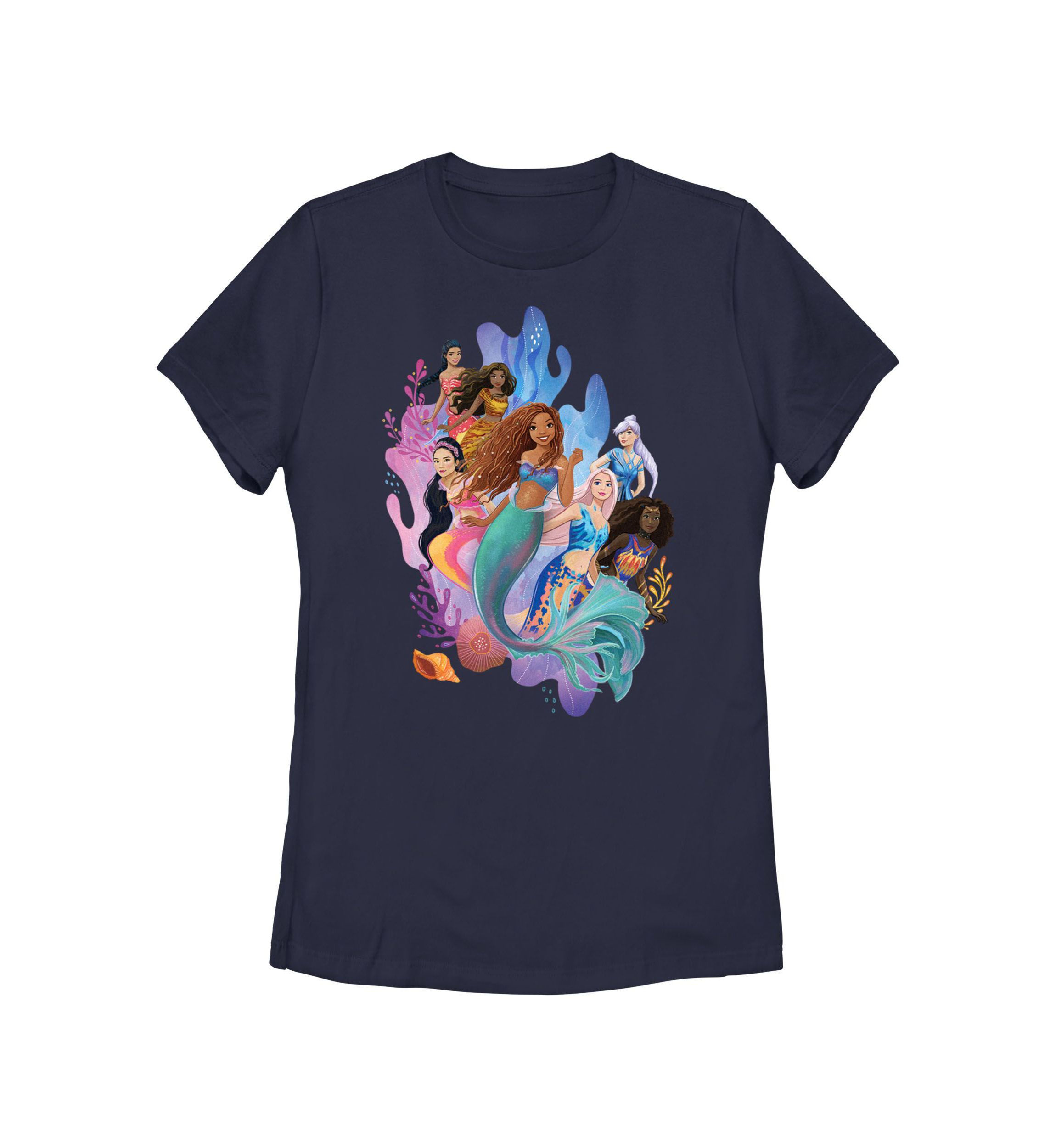 Mermaid Group Graphic T-Shirt