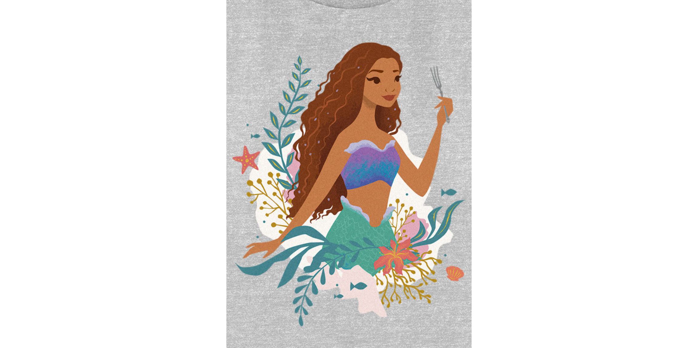 Ariel With A Fork Graphic T-Shirt
