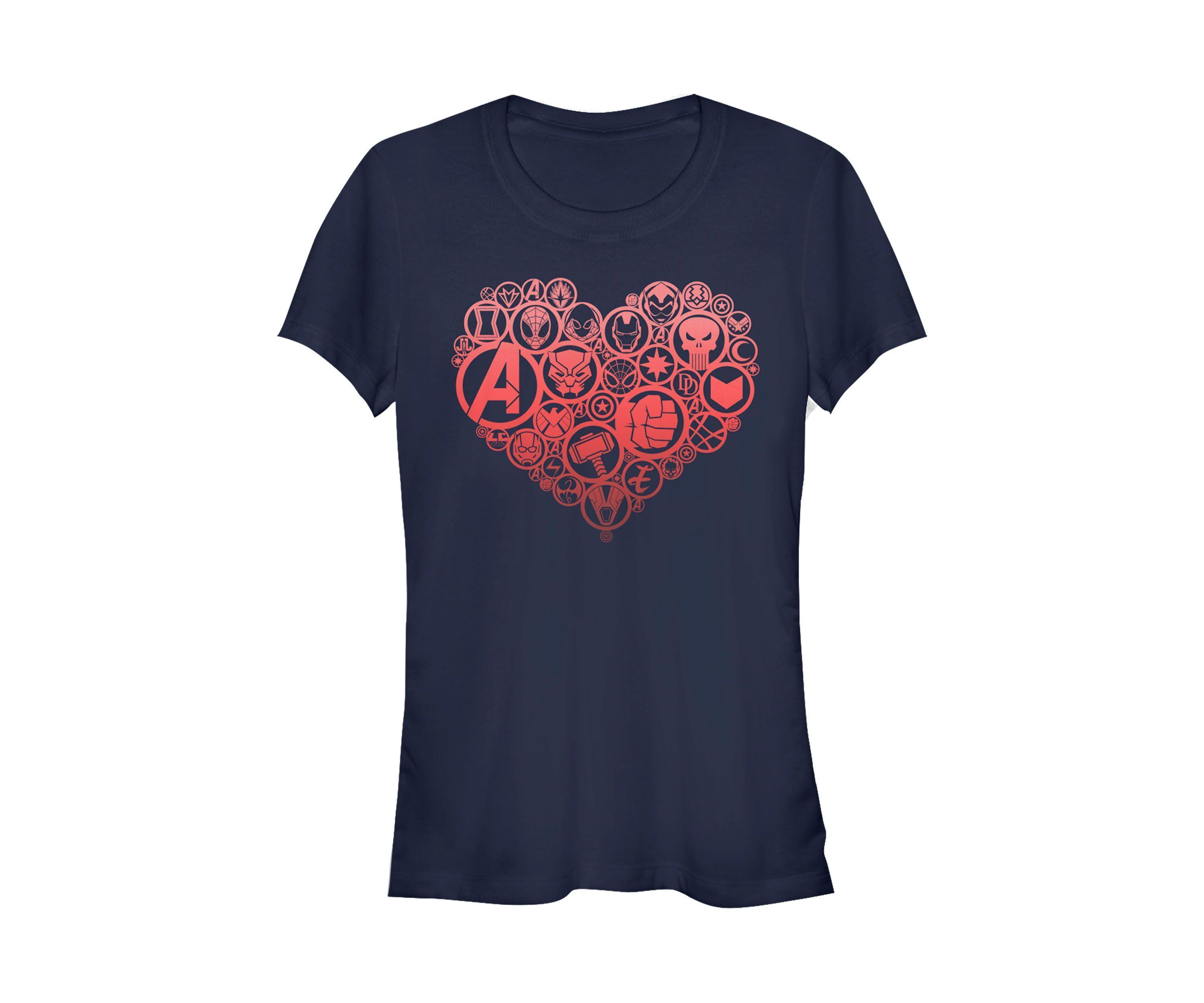 Heart Icons Graphic T-Shirt