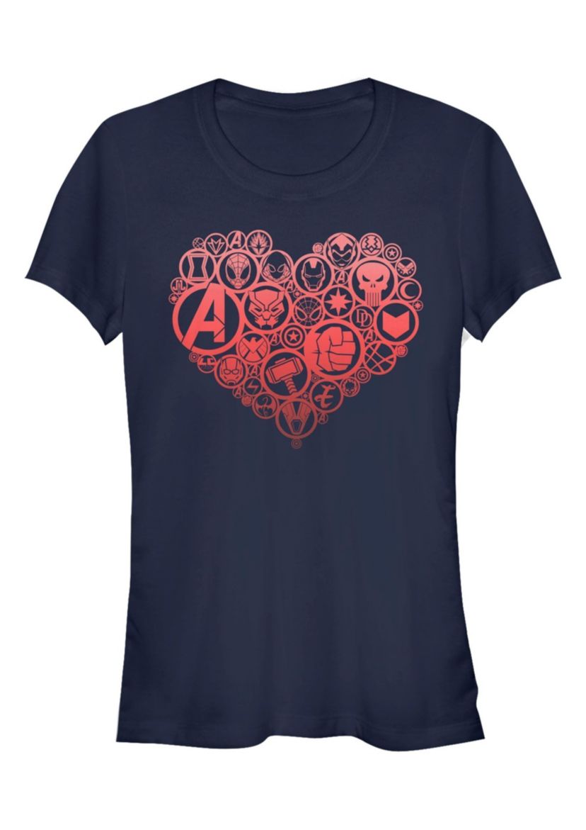 Heart Icons Graphic T-Shirt