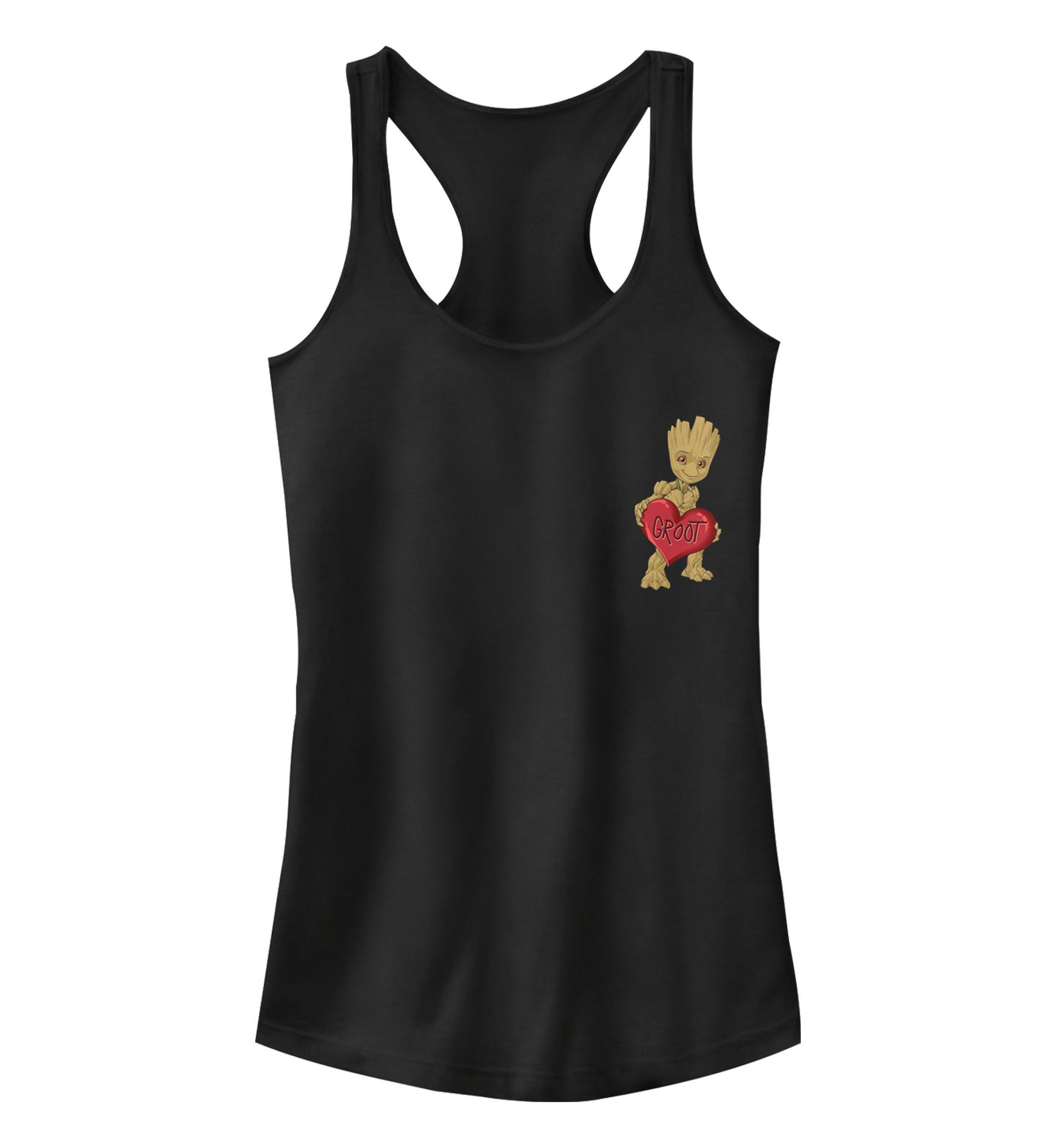 Groot Heart Graphic Tank