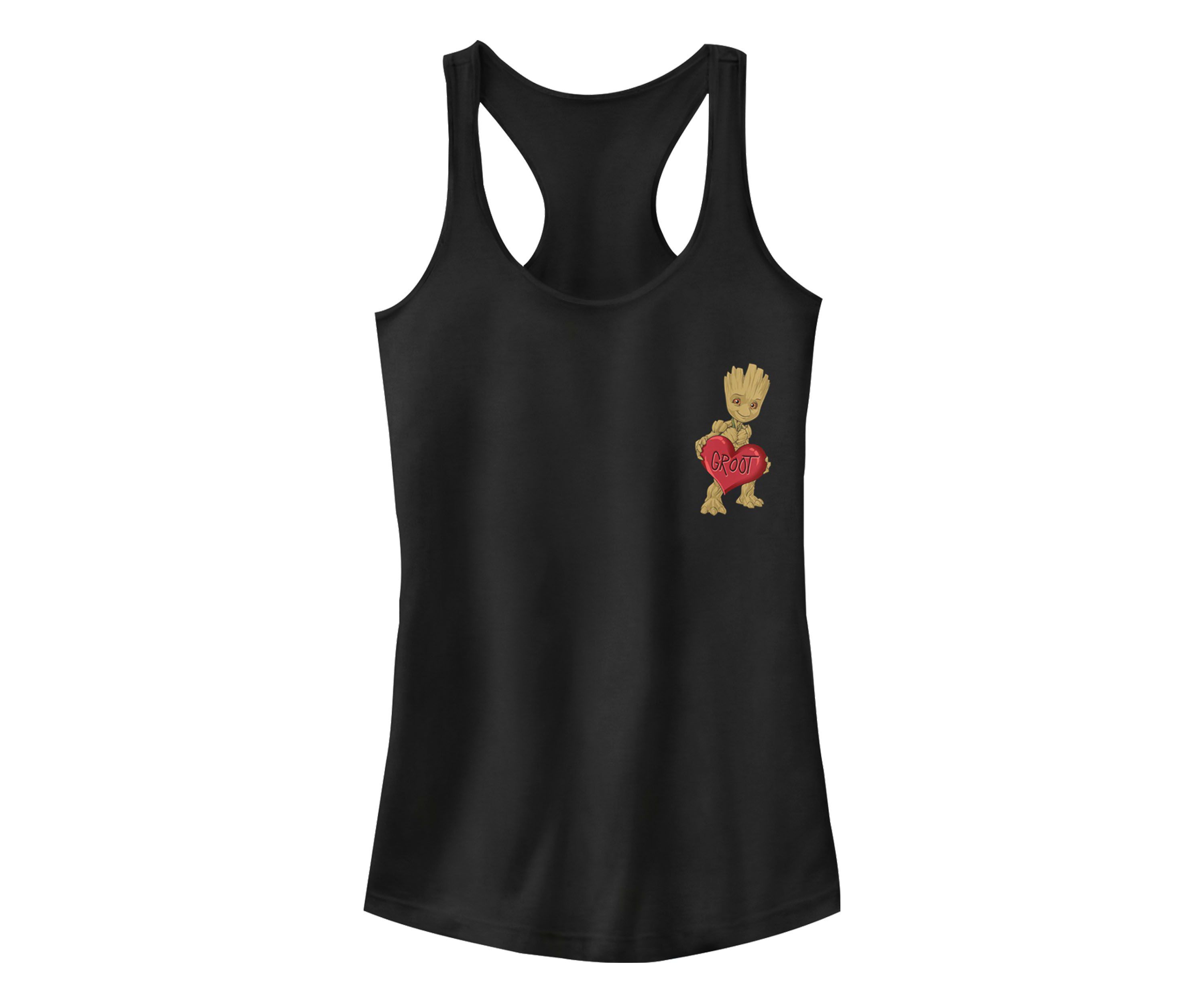 Groot Heart Graphic Tank