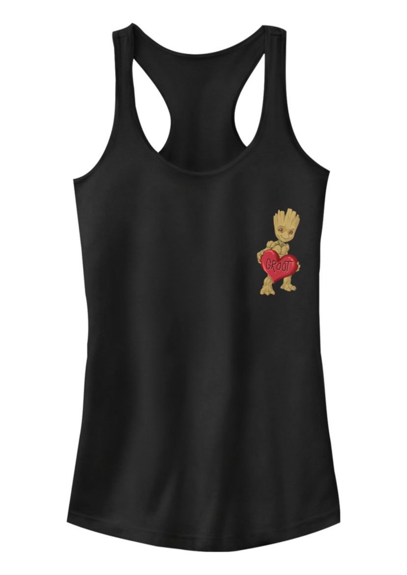Groot Heart Graphic Tank