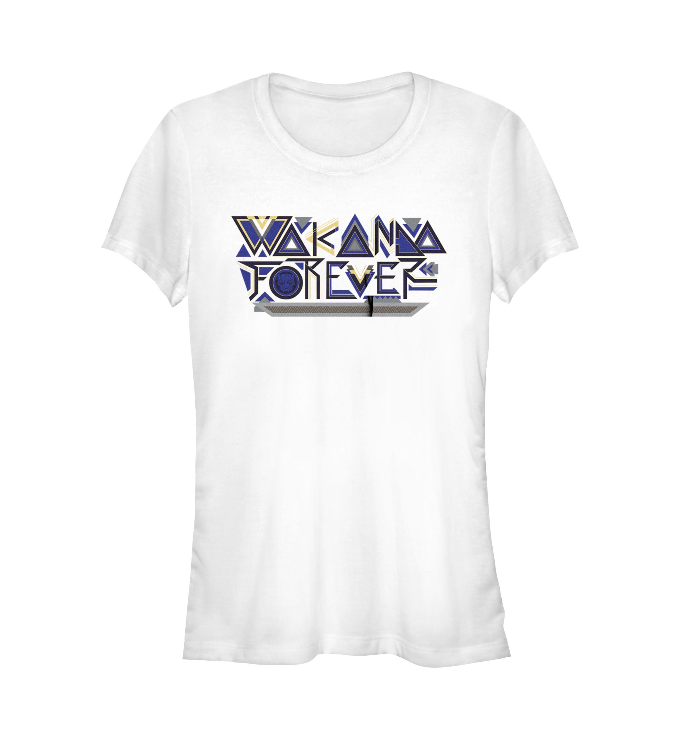 Black Panther Wakanda Forever Wakanda Forever Pattern Graphic T-Shirt ...