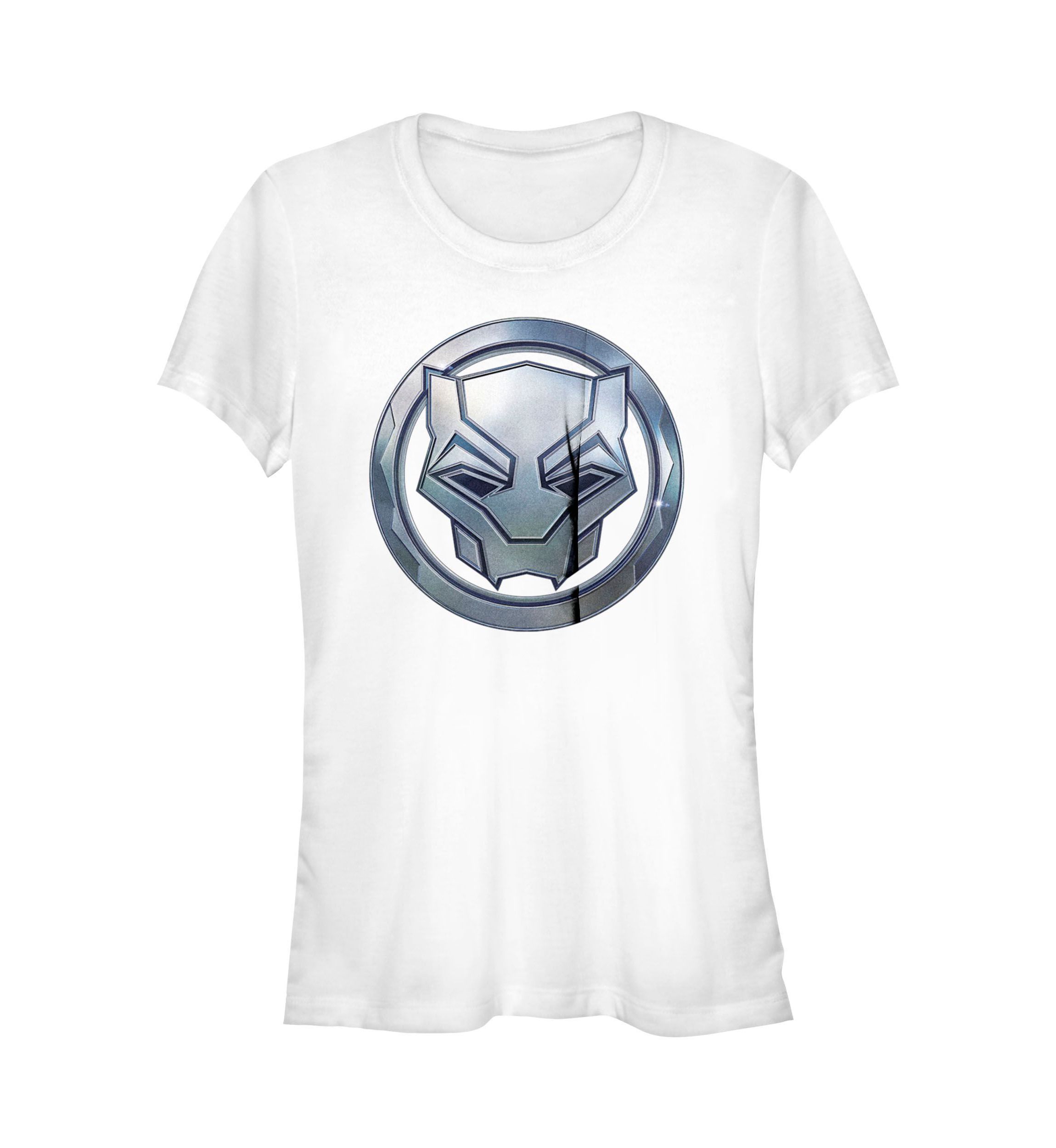 Black Panther Sigil Metal Graphic T-Shirt