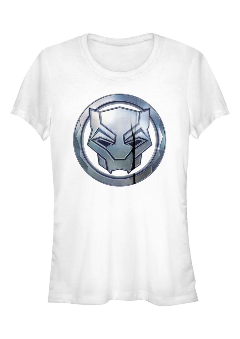 Black Panther Sigil Metal Graphic T-Shirt