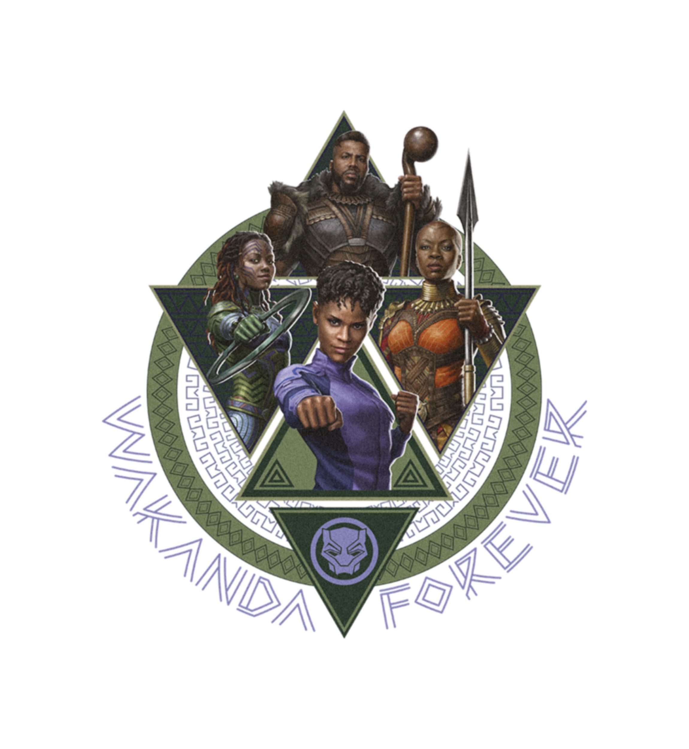 Wakanda Forever Squad Graphic T-Shirt