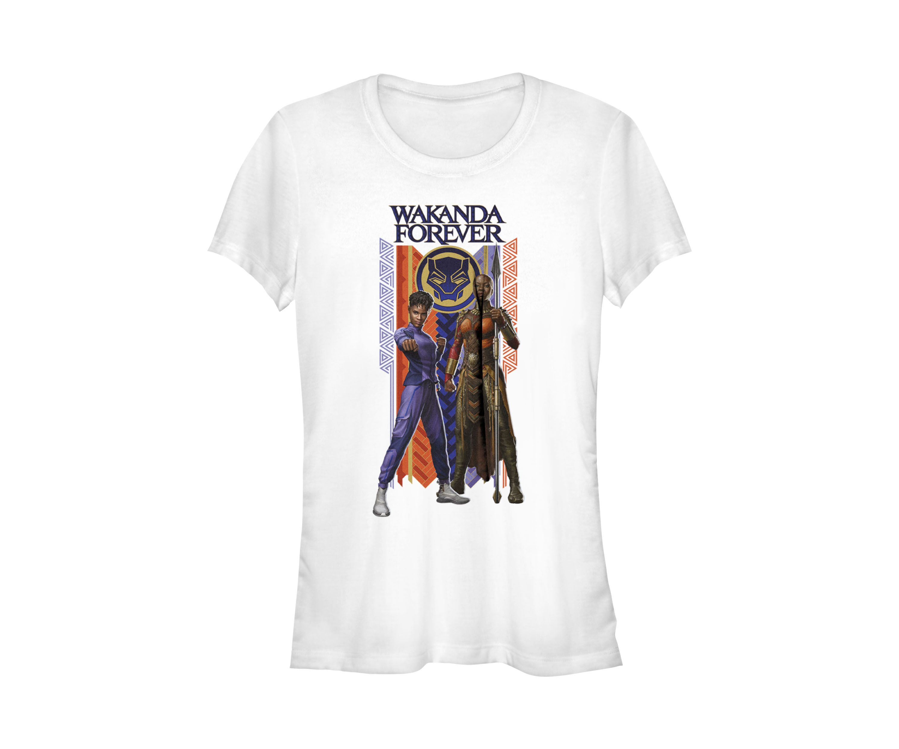 Wakanda Forever Duo Banner Graphic T-Shirt
