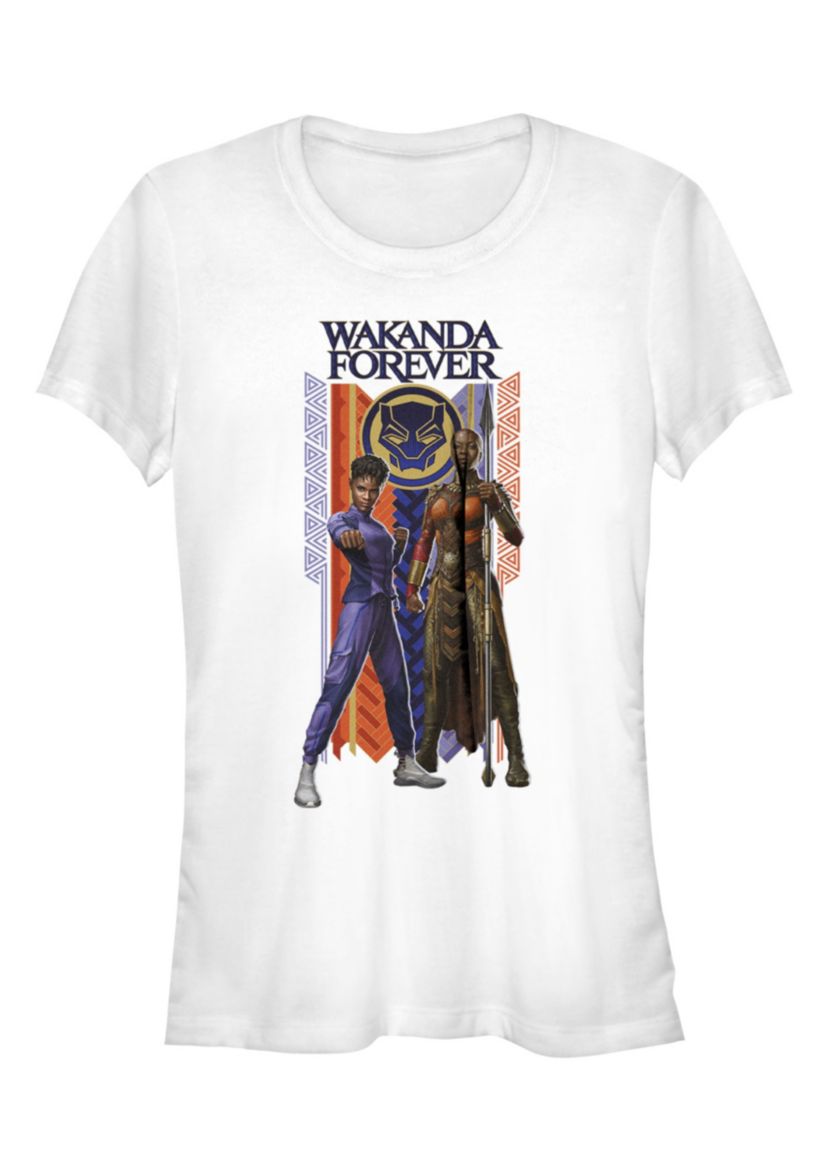 Wakanda Forever Duo Banner Graphic T-Shirt