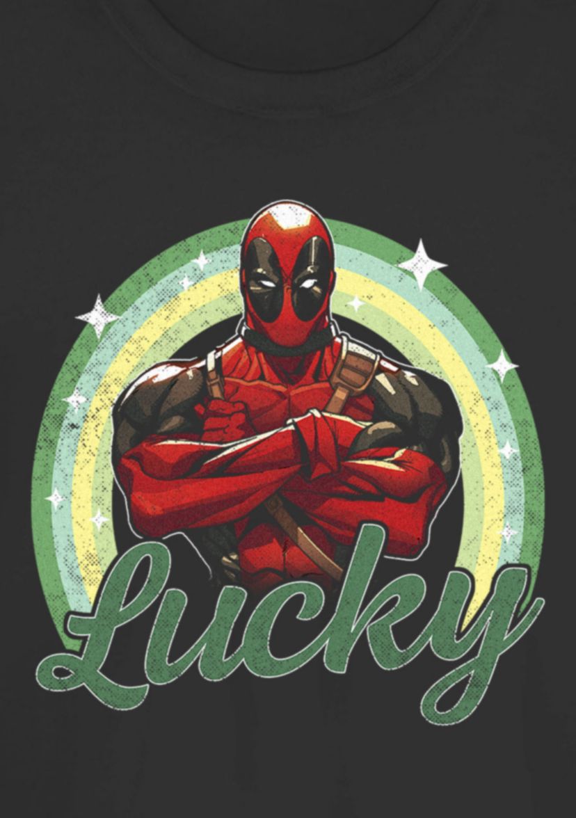 Lucky Deadpool Graphic T-Shirt