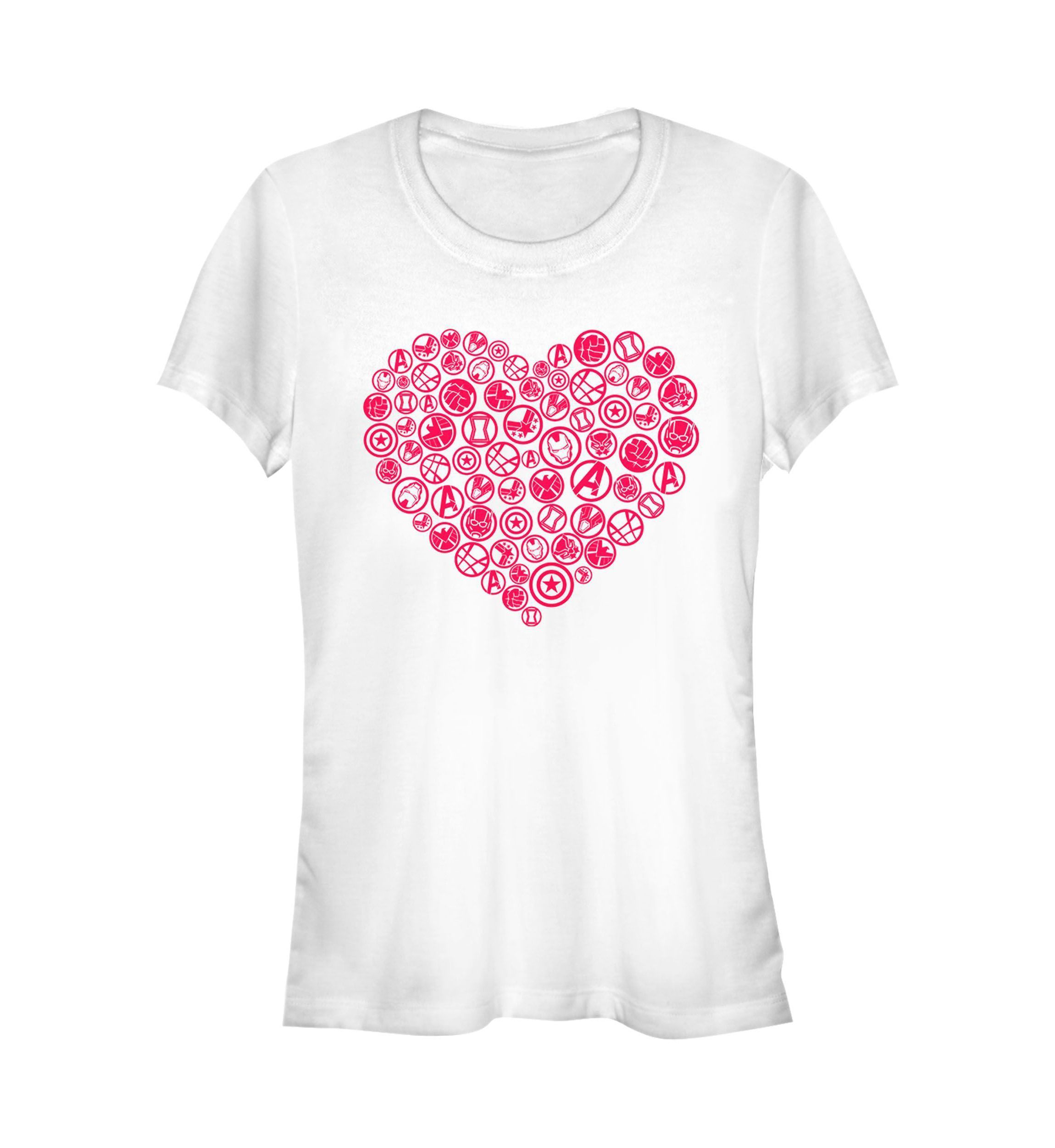 Heart Icons Graphic T-Shirt