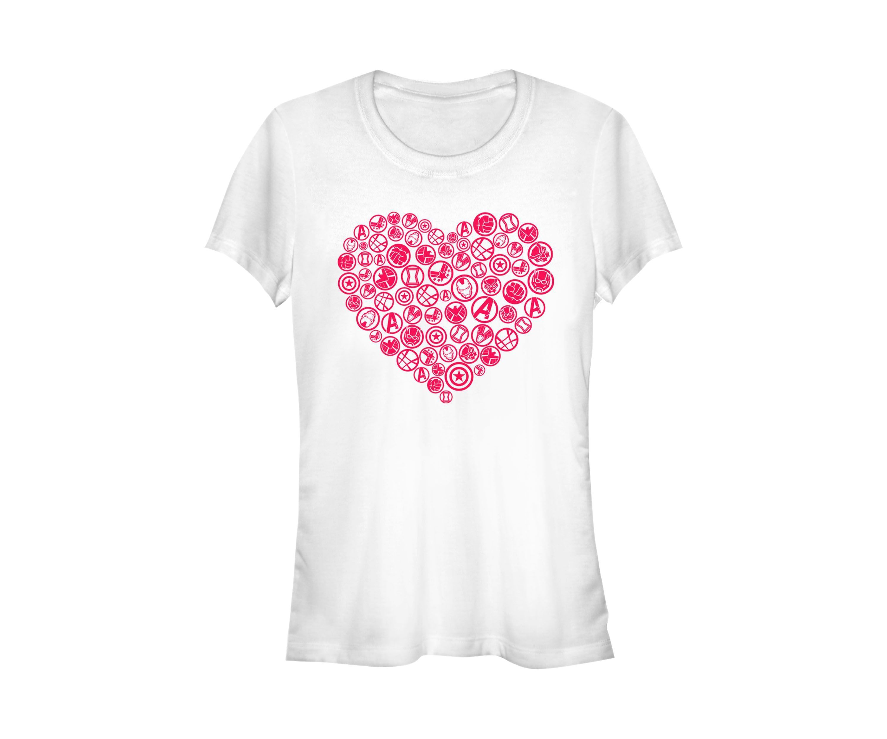 Heart Icons Graphic T-Shirt