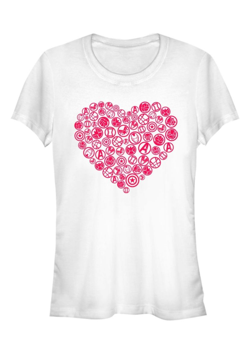 Heart Icons Graphic T-Shirt