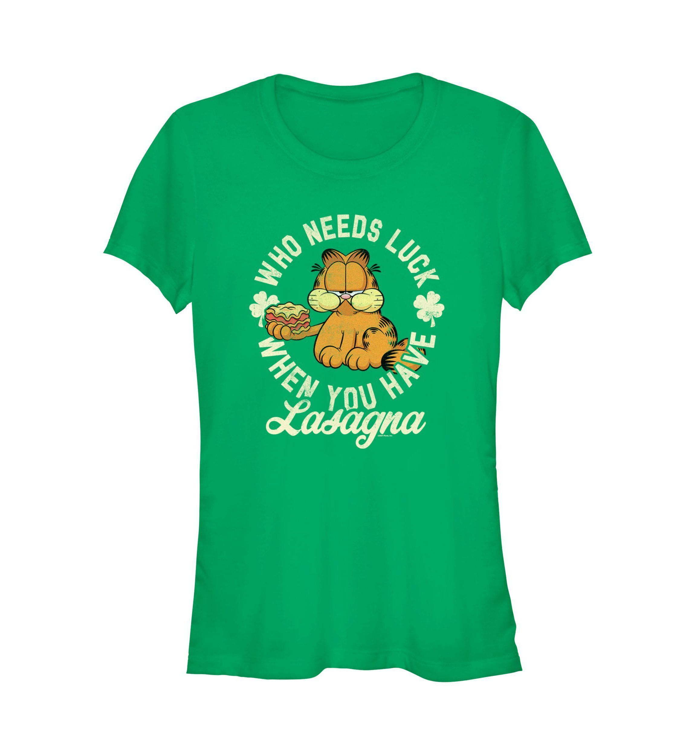 Lasagna Luck Graphic T-Shirt