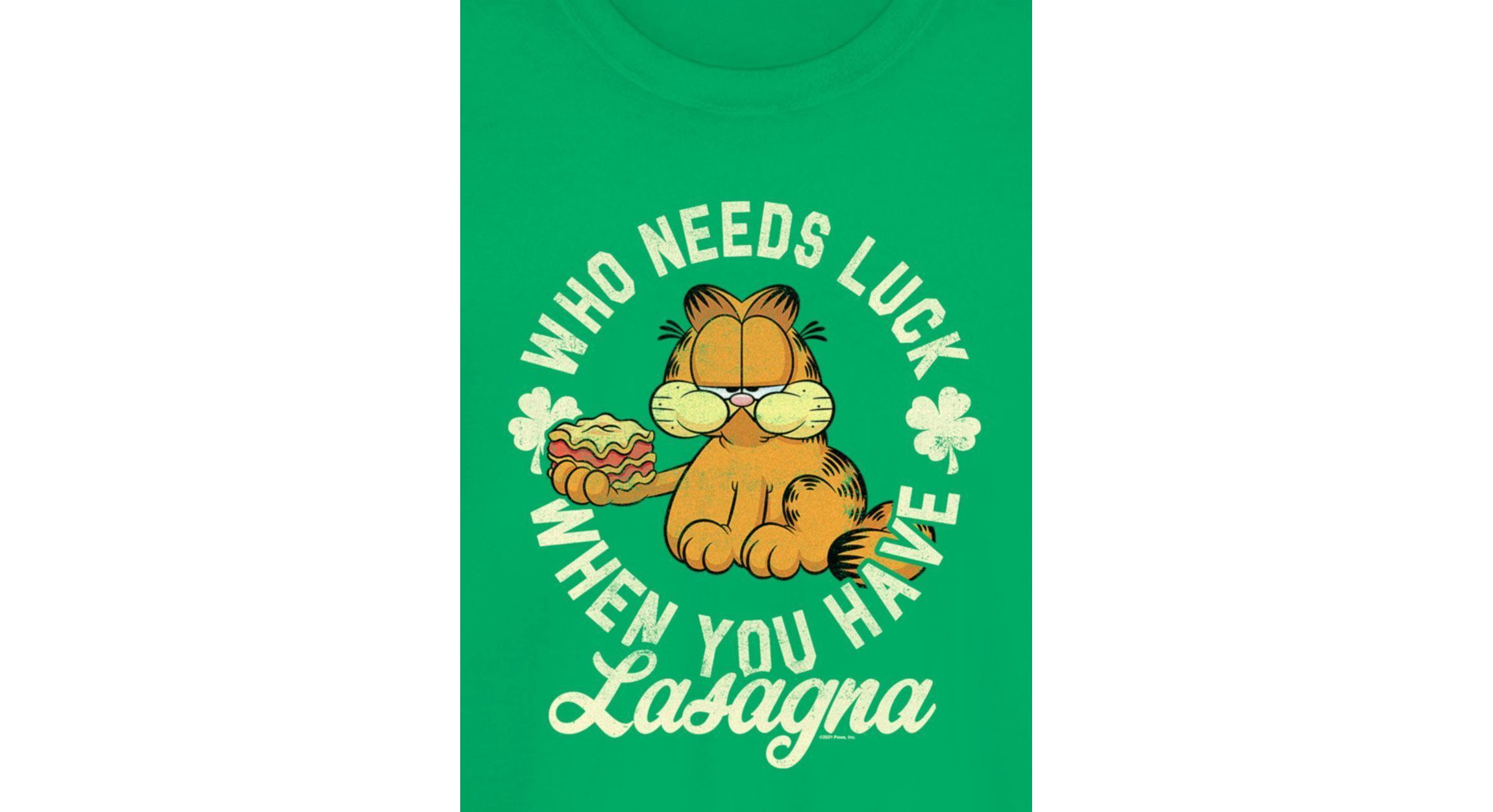 Lasagna Luck Graphic T-Shirt