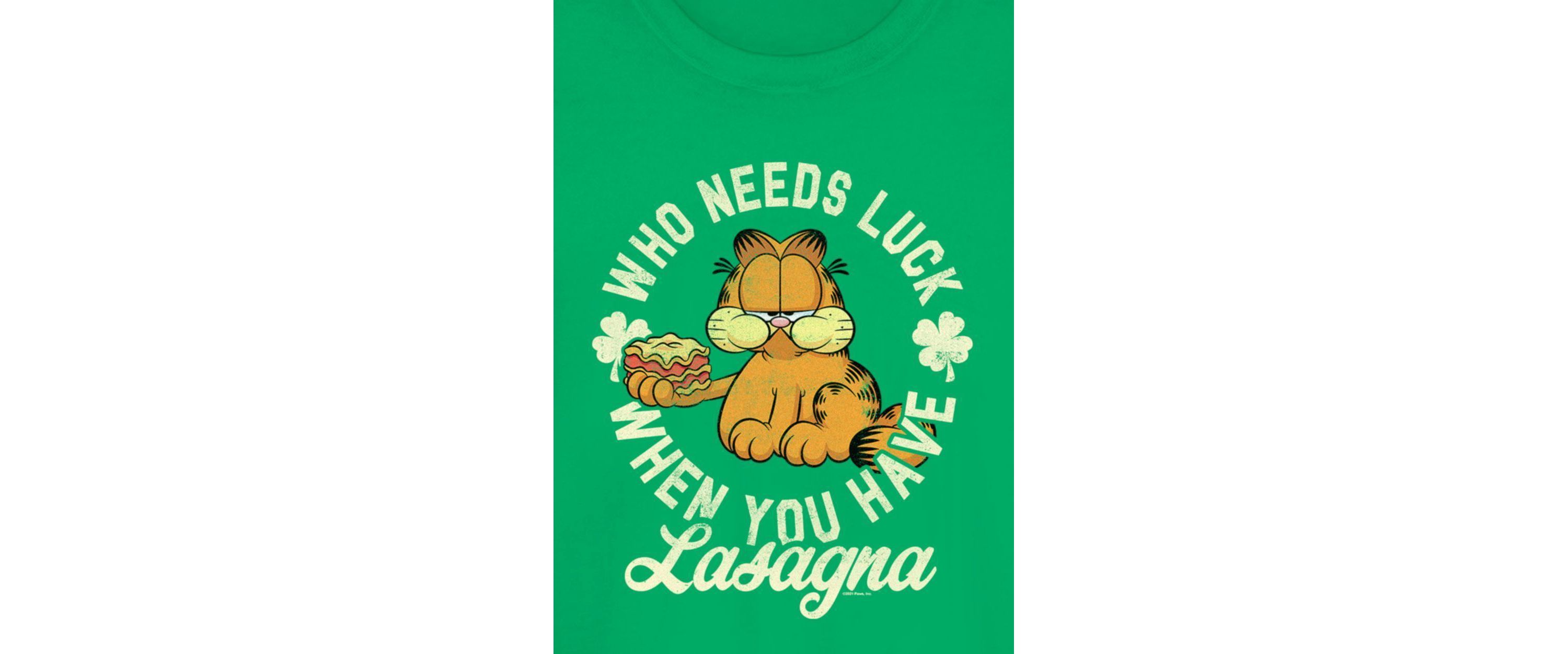 Lasagna Luck Graphic T-Shirt